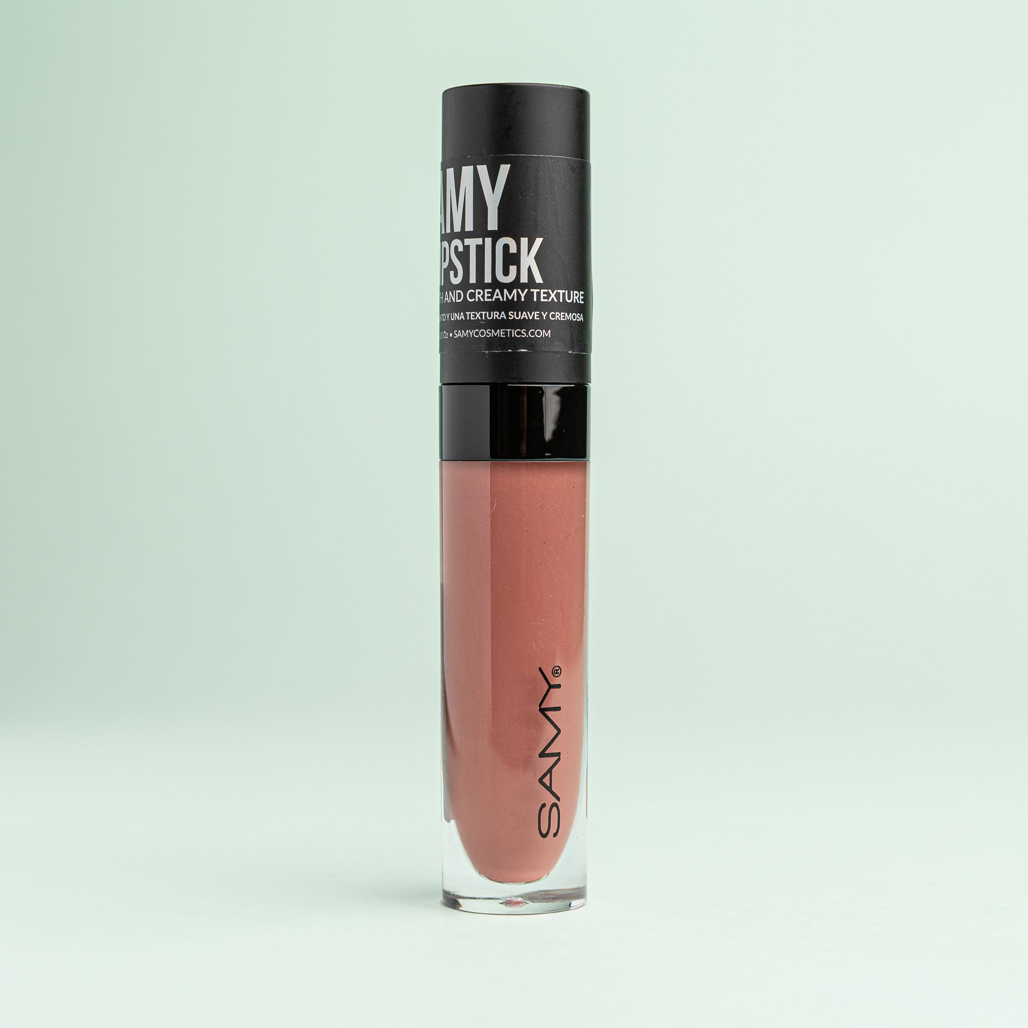Labial Líquido Cremoso SAMY – Tono 01 LATTE (5g)