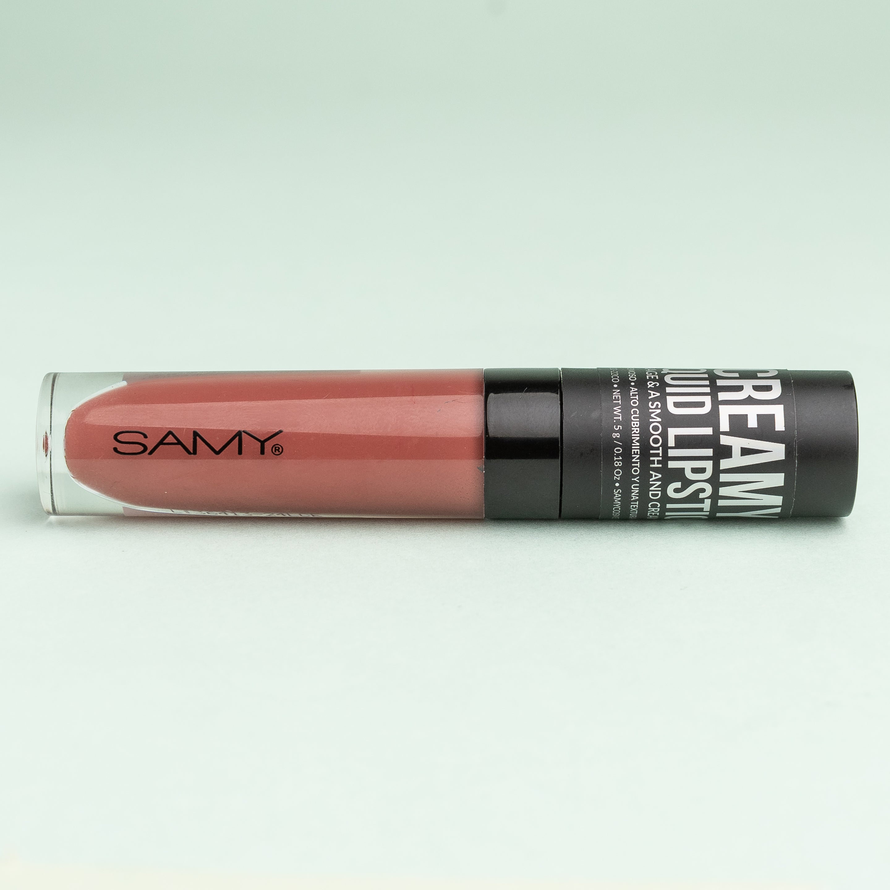 Labial Líquido Cremoso SAMY – Tono 04 MOCHA (5g)