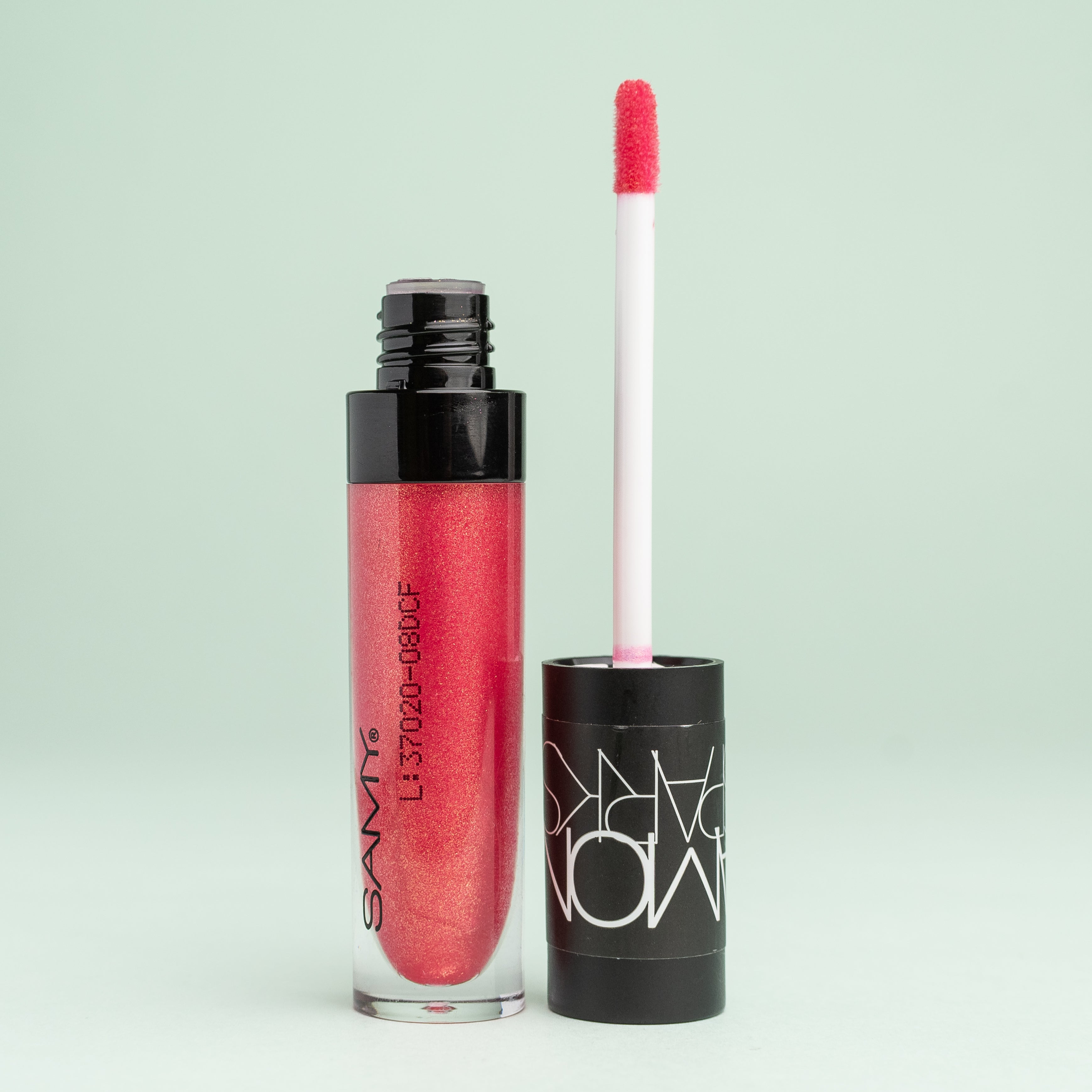 Brillo Labial Diamond Sparks SAMY – Tono 04 Rosa Ámbar | 5g