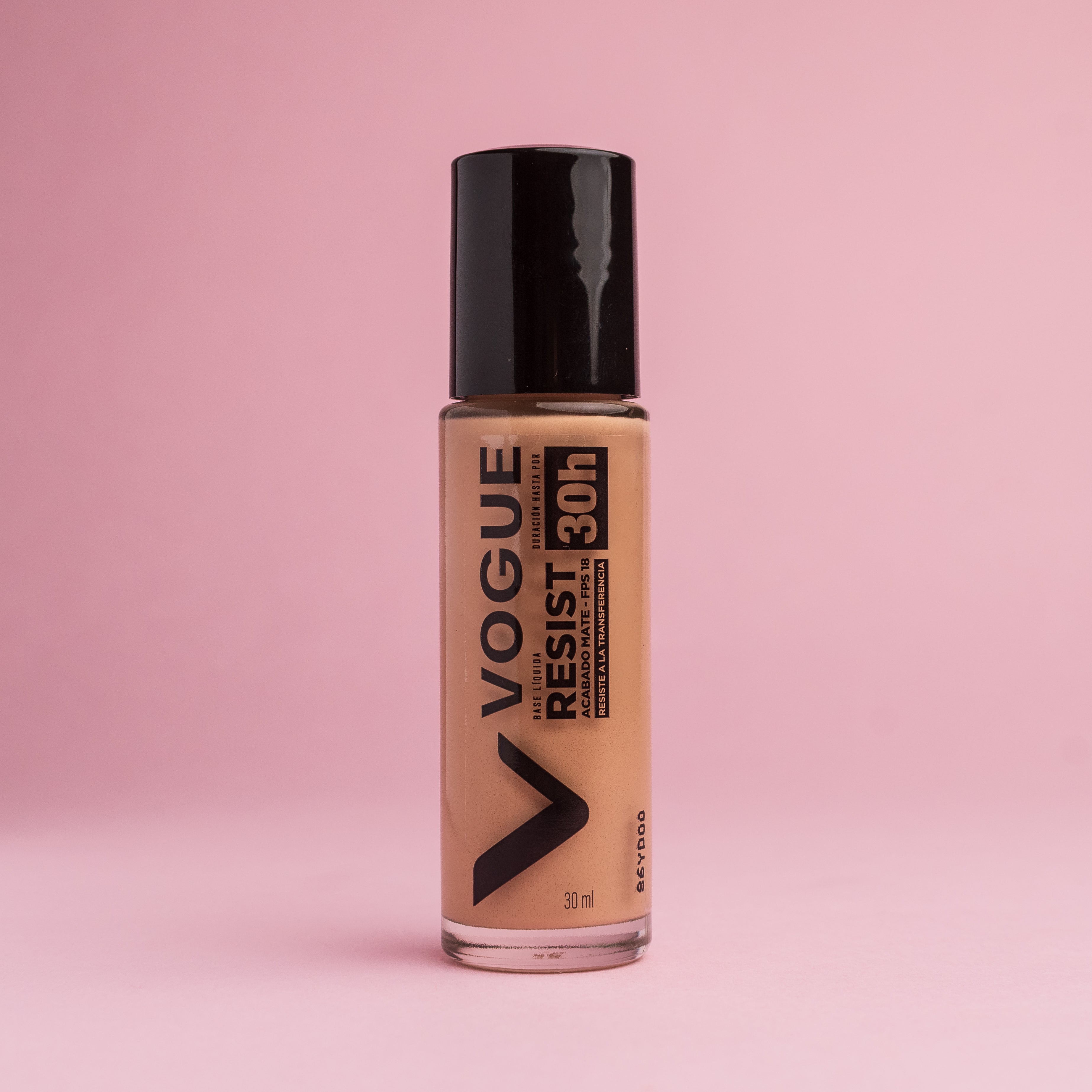 Base Líquida Vogue Resist – Tono Caramelo (30 ml / 1.01 oz)