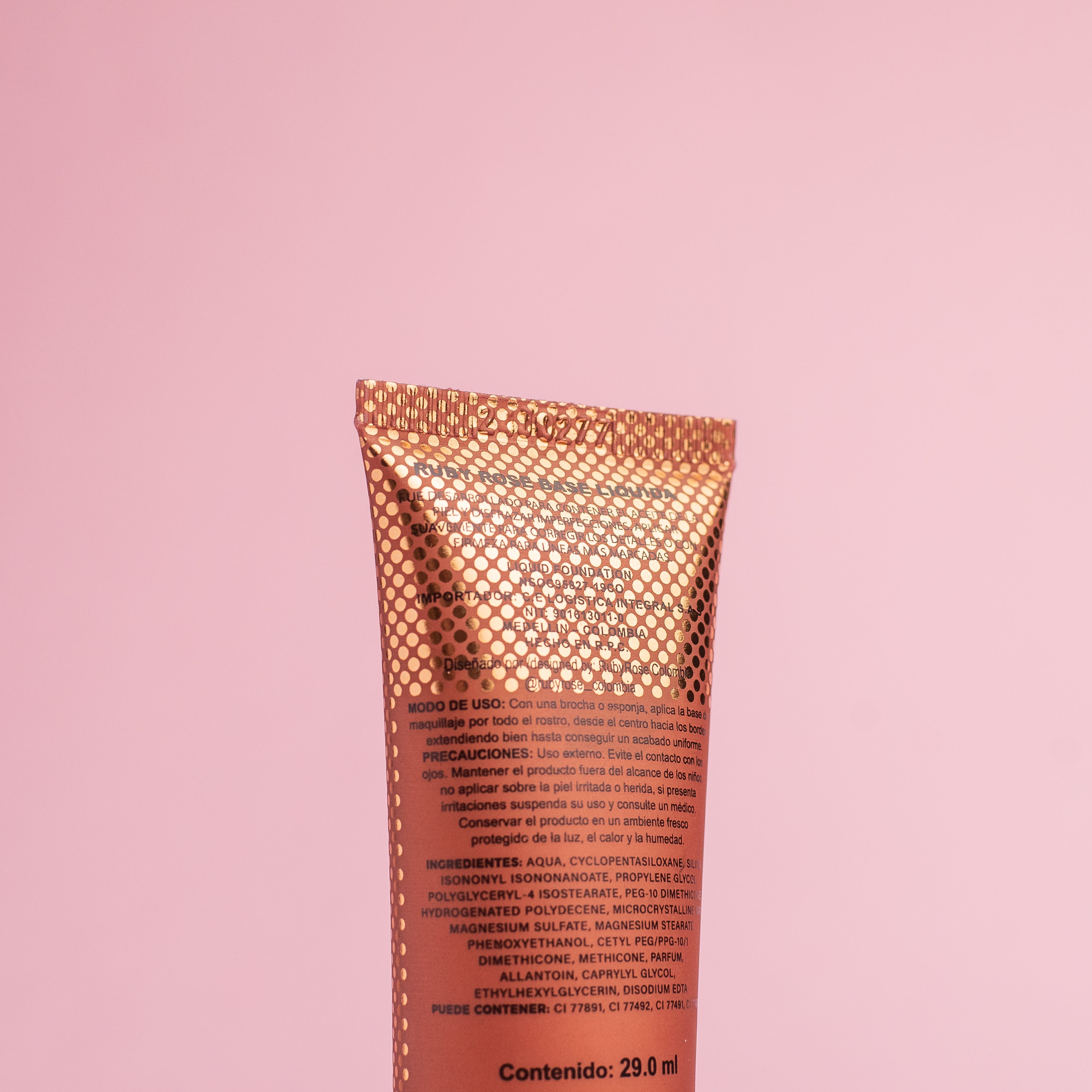 Base Líquida Ruby Rose Soft Matte – Tono Bege 5 (29 ml / 0.98 oz)