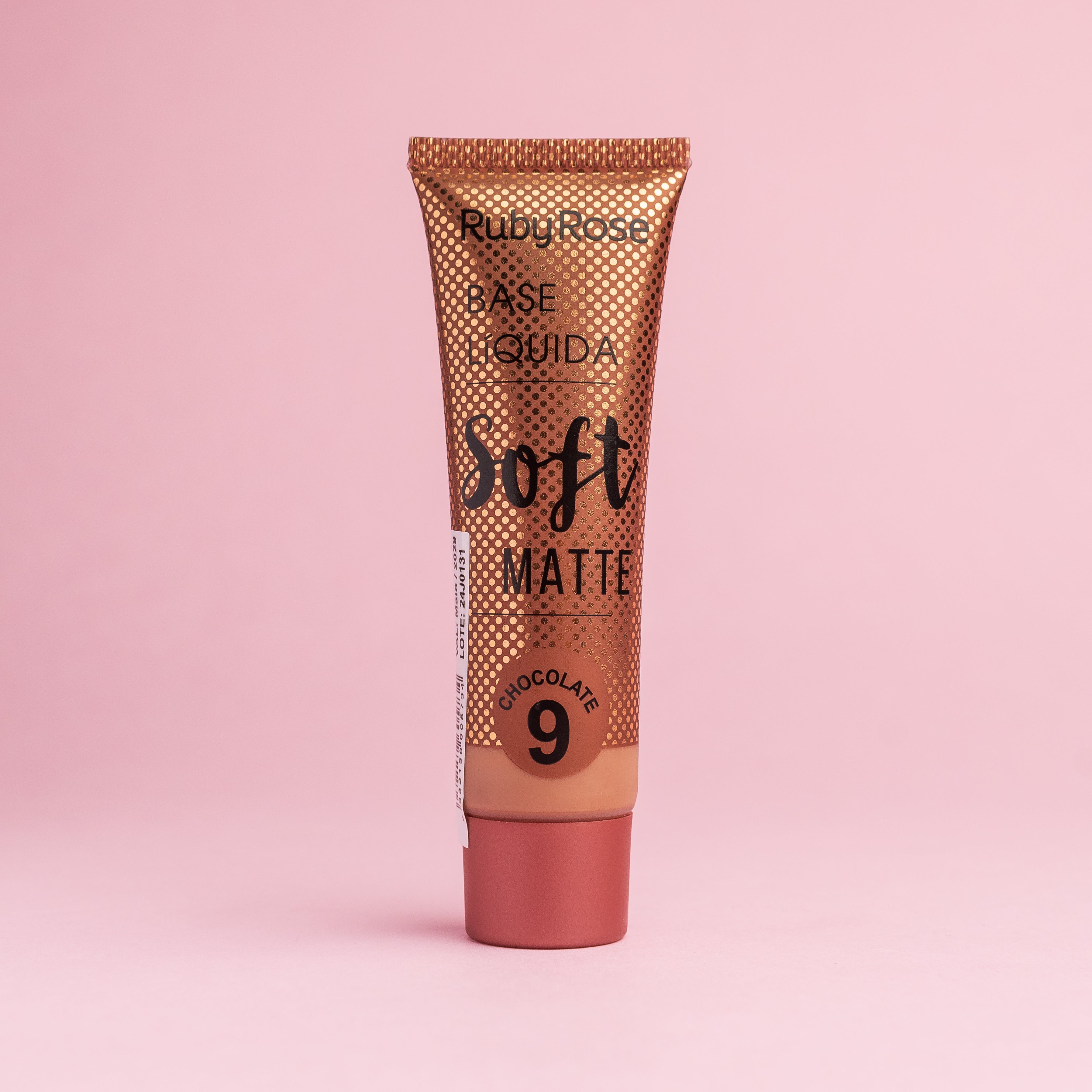 Base Líquida Ruby Rose Soft Matte – Tono Chocolate 9 (29 ml / 0.98 oz)