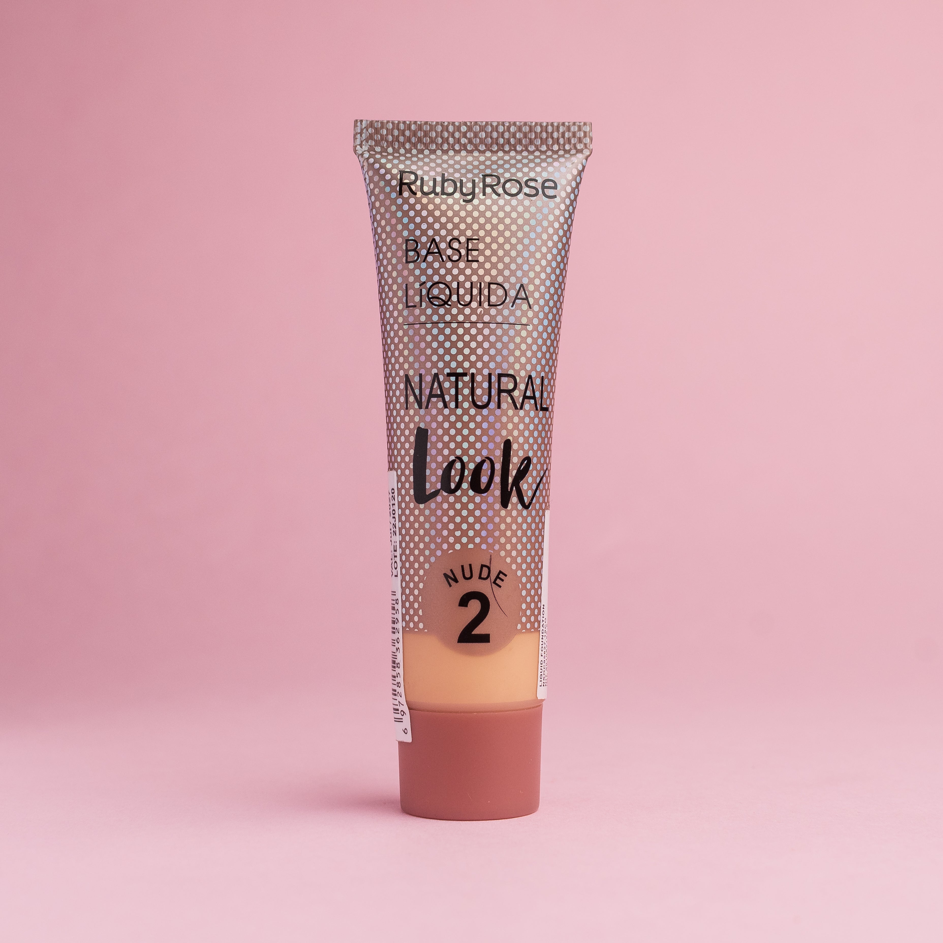 Base Líquida Ruby Rose Natural Look – Tono Nude 2 (29 ml / 0.98 oz)