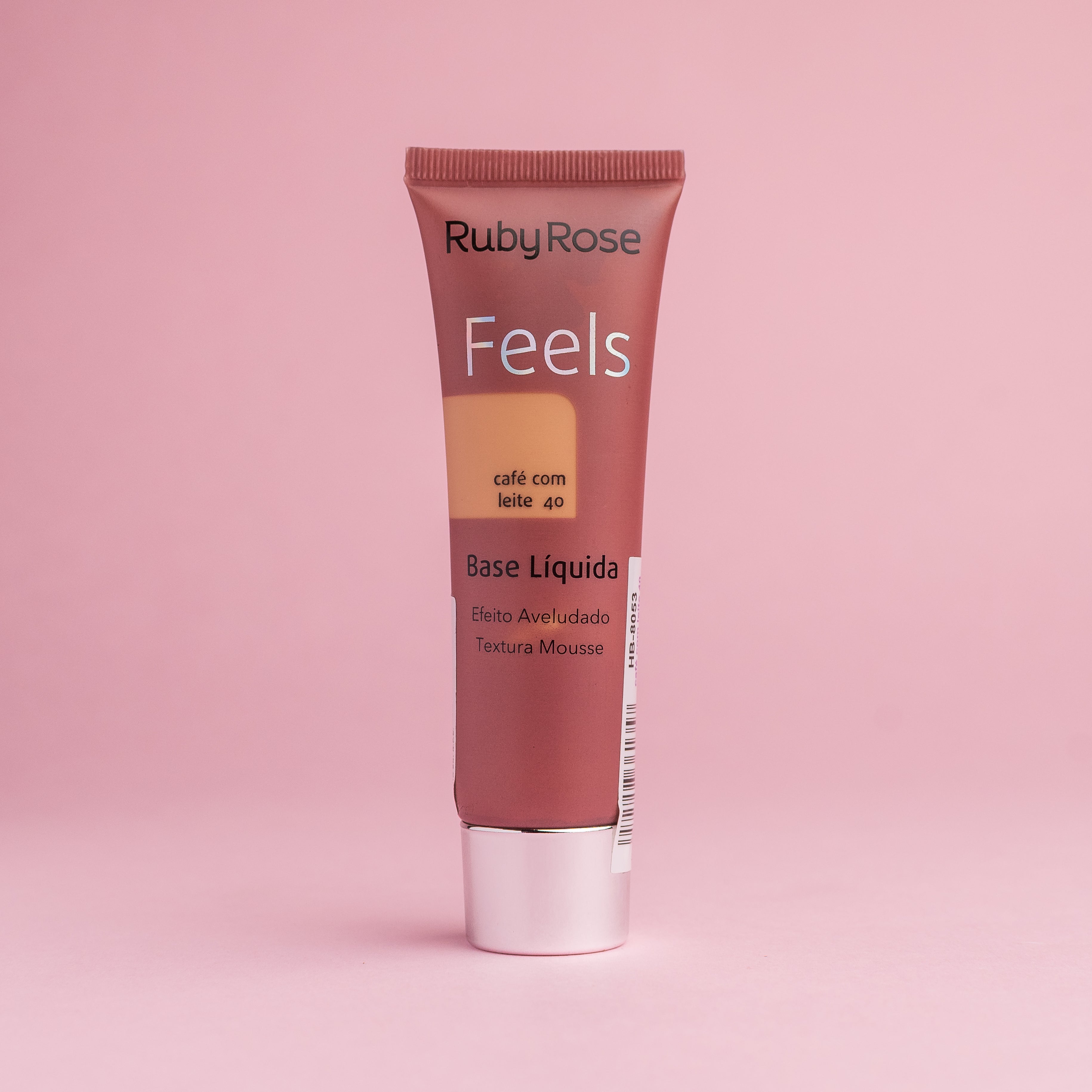 Base Líquida Ruby Rose Feels – Tono Café com Leite 40 | 29 ml (0.98 oz)