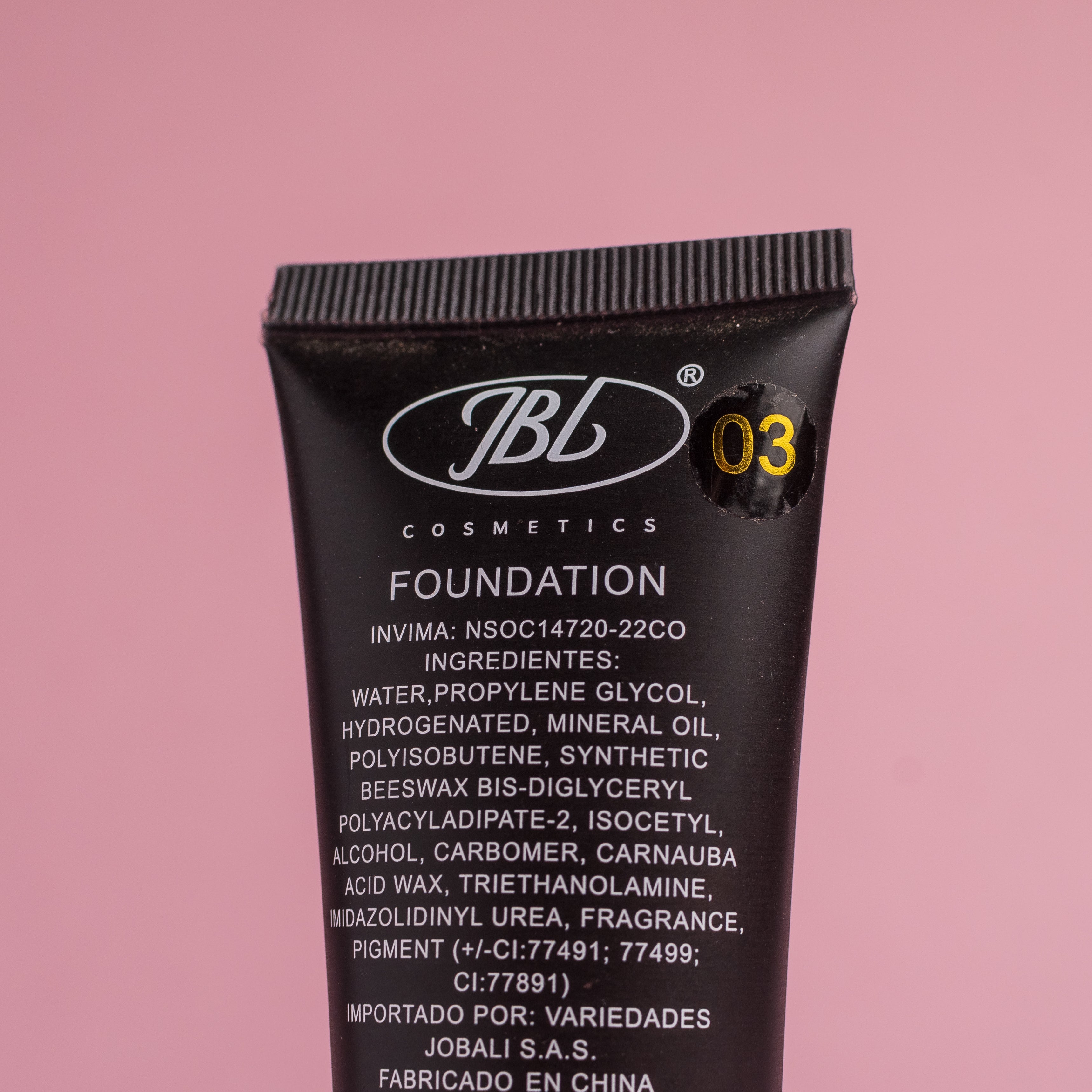 Base Líquida JBL Foundation – Cobertura Uniforme 03 (36 ml / 1.22 oz)
