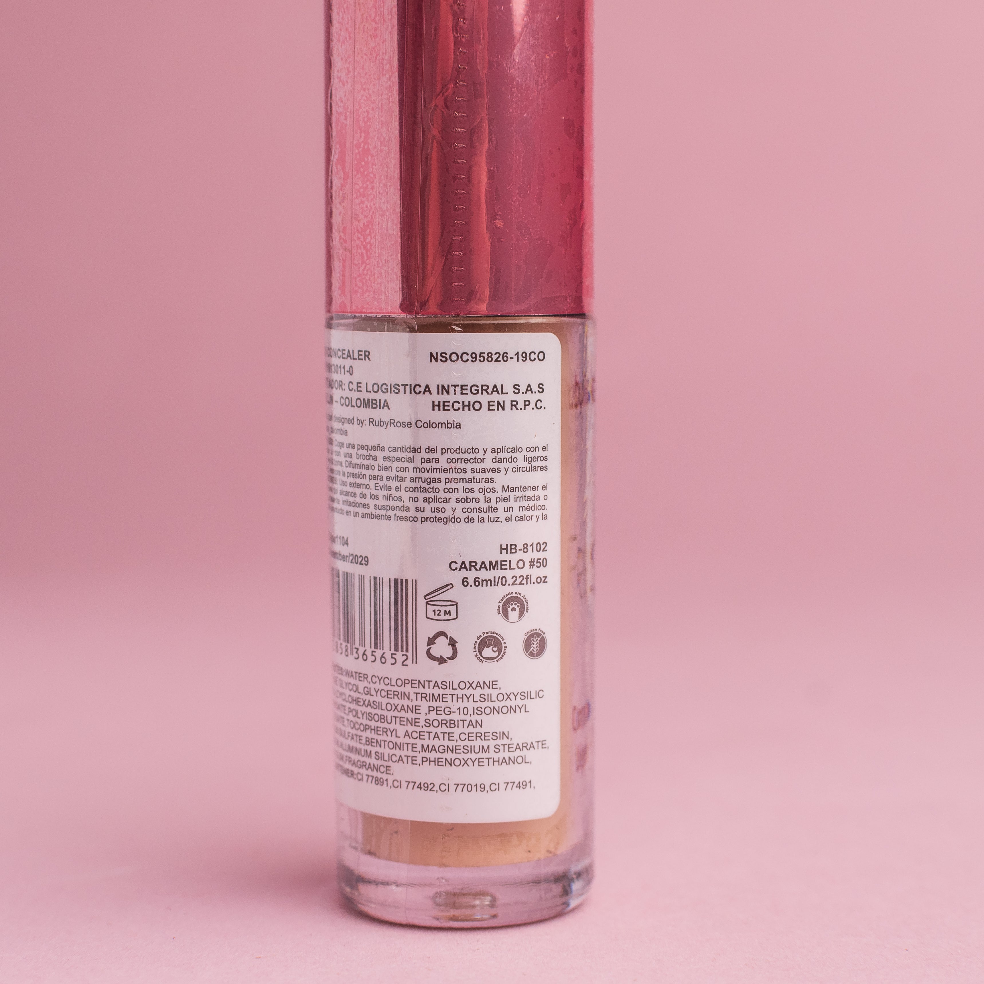 Corrector Liquido Ruby Rose Feels Caramelo 6,6ml