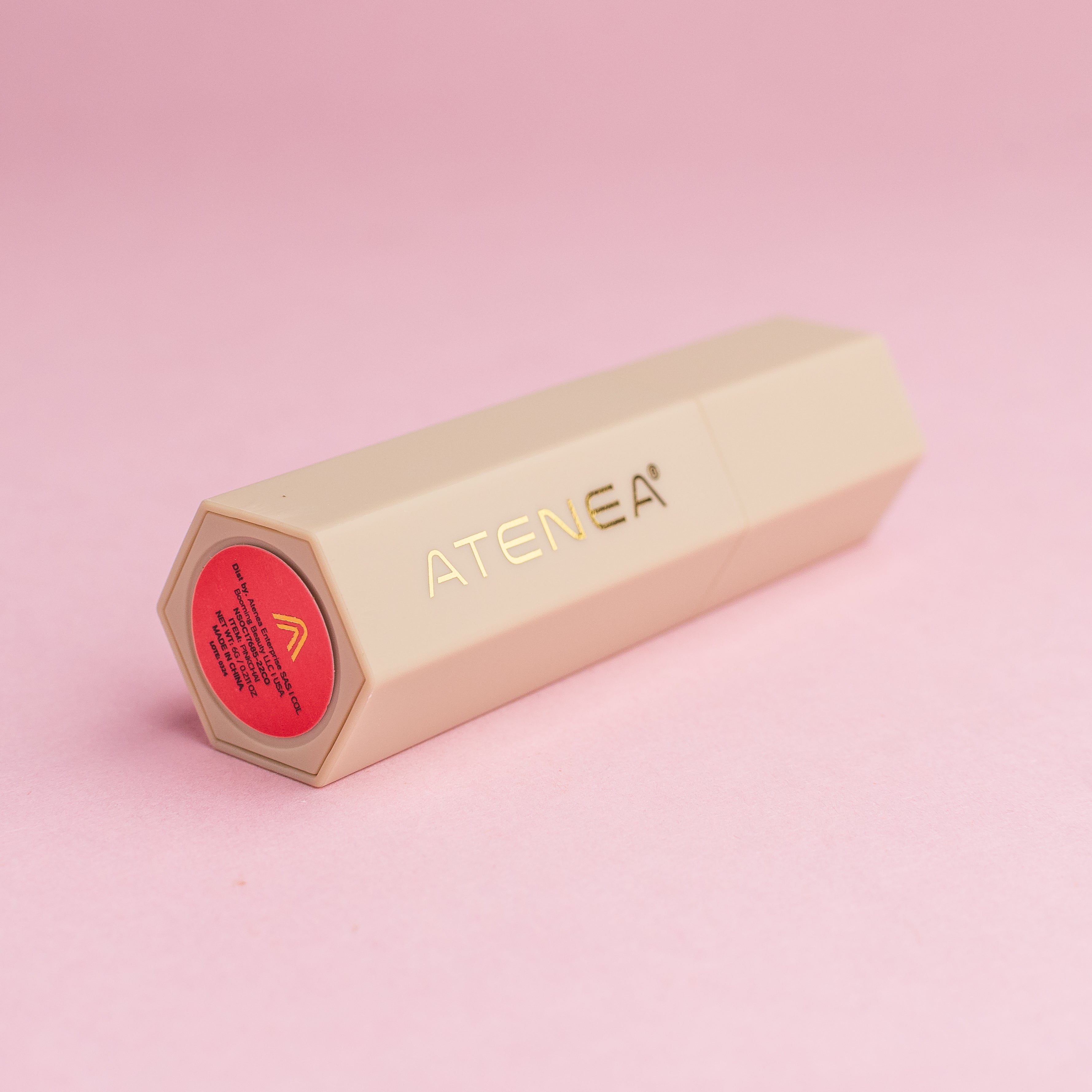 Rubor Cremoso en barra Atenea Pink Chai 6g