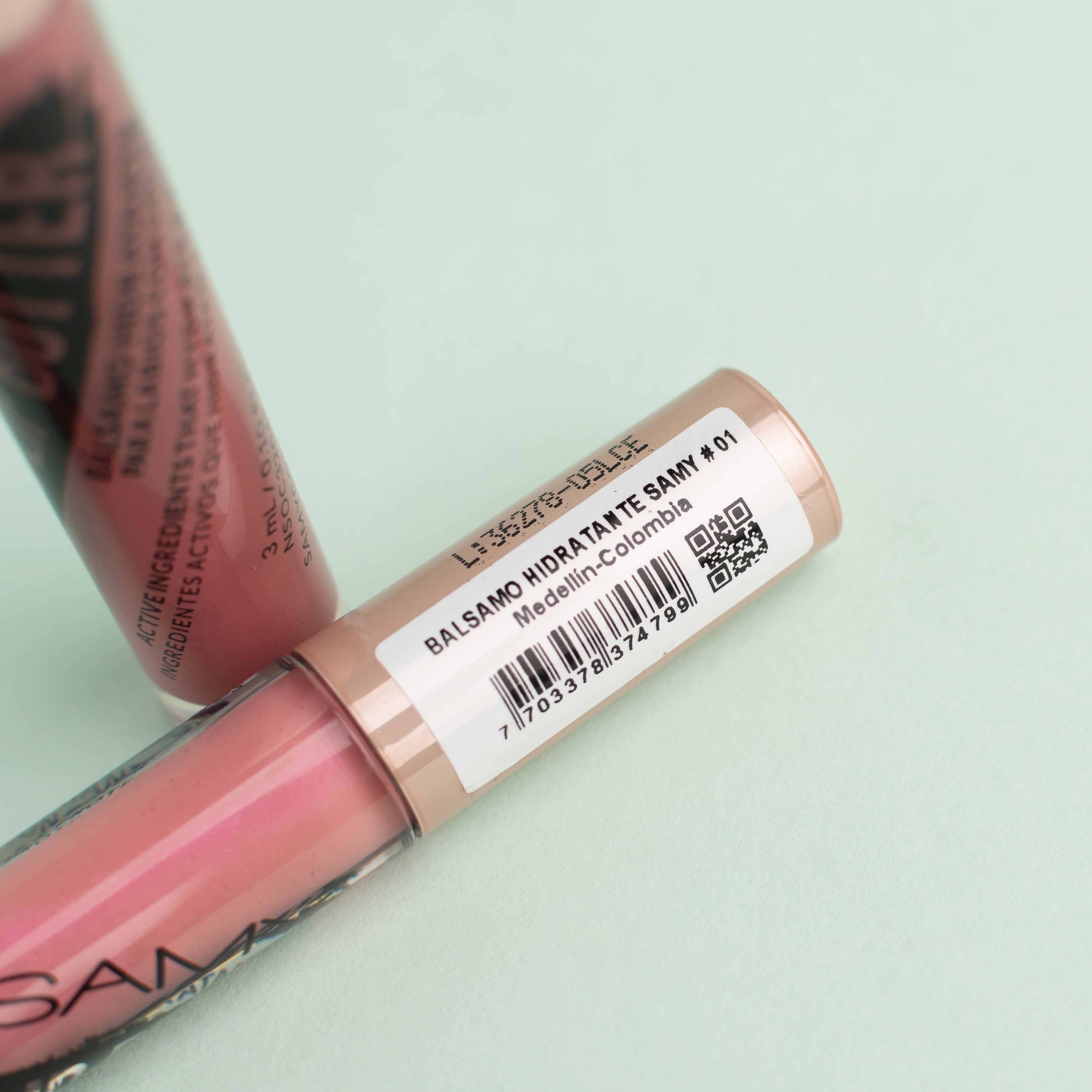 Bálsamo Hidratante SAMY – Tono 01 PETAL (3ml)