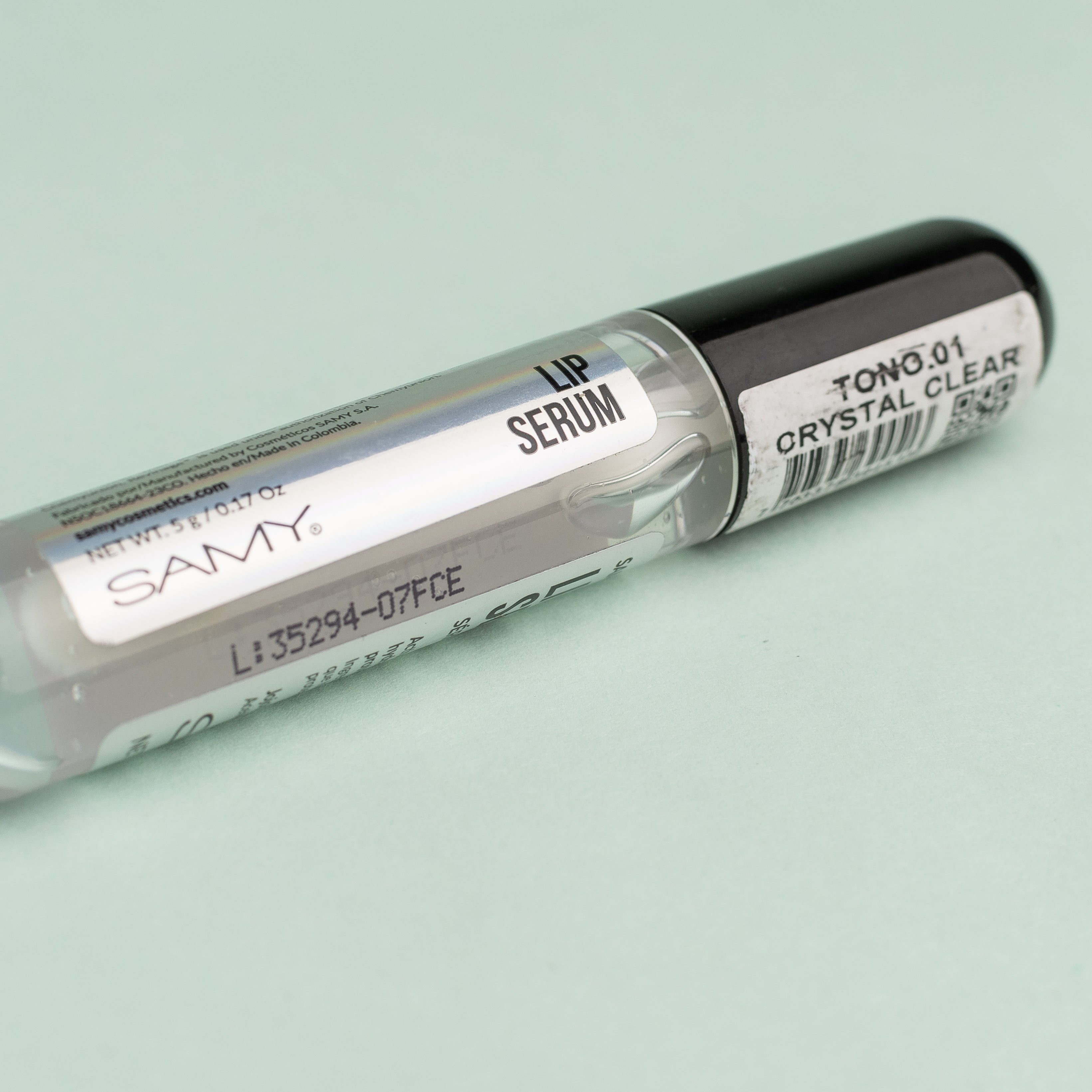 Lip Serum SAMY – Tono 01 CRYSTAL CLEAR (5g)