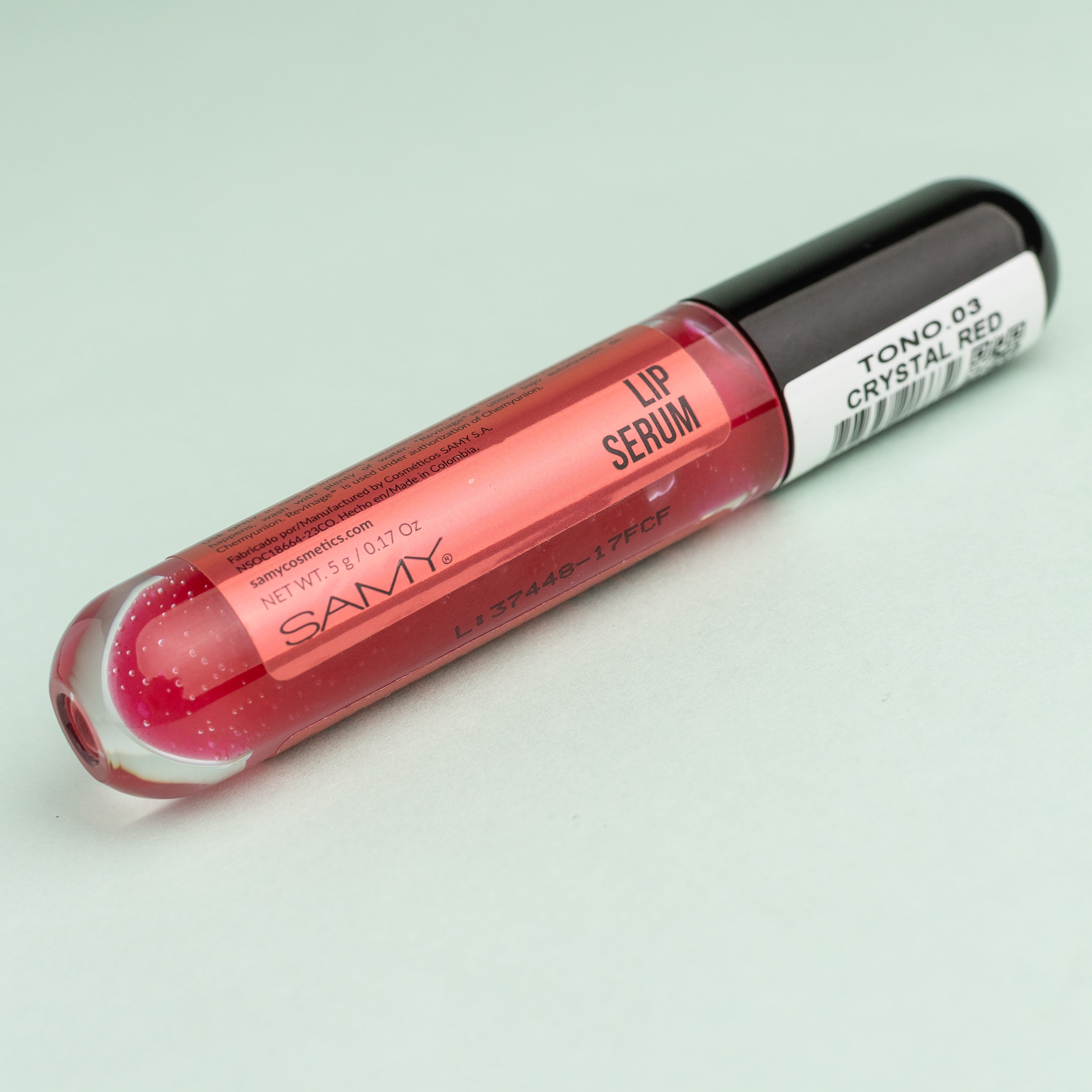 Lip Serum SAMY – Tono 03 CRYSTAL RED (5g)