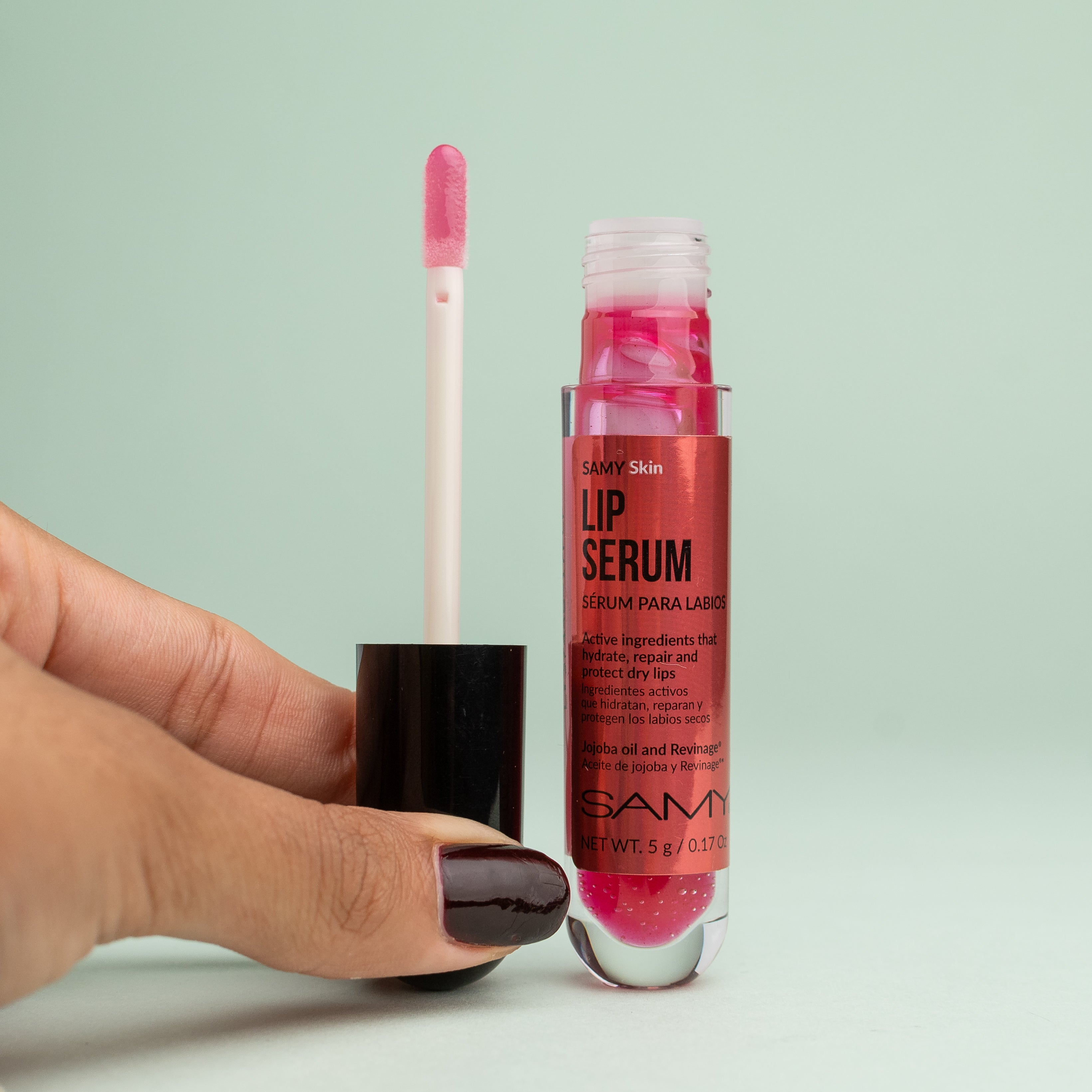 Lip Serum SAMY – Tono 03 CRYSTAL RED (5g)