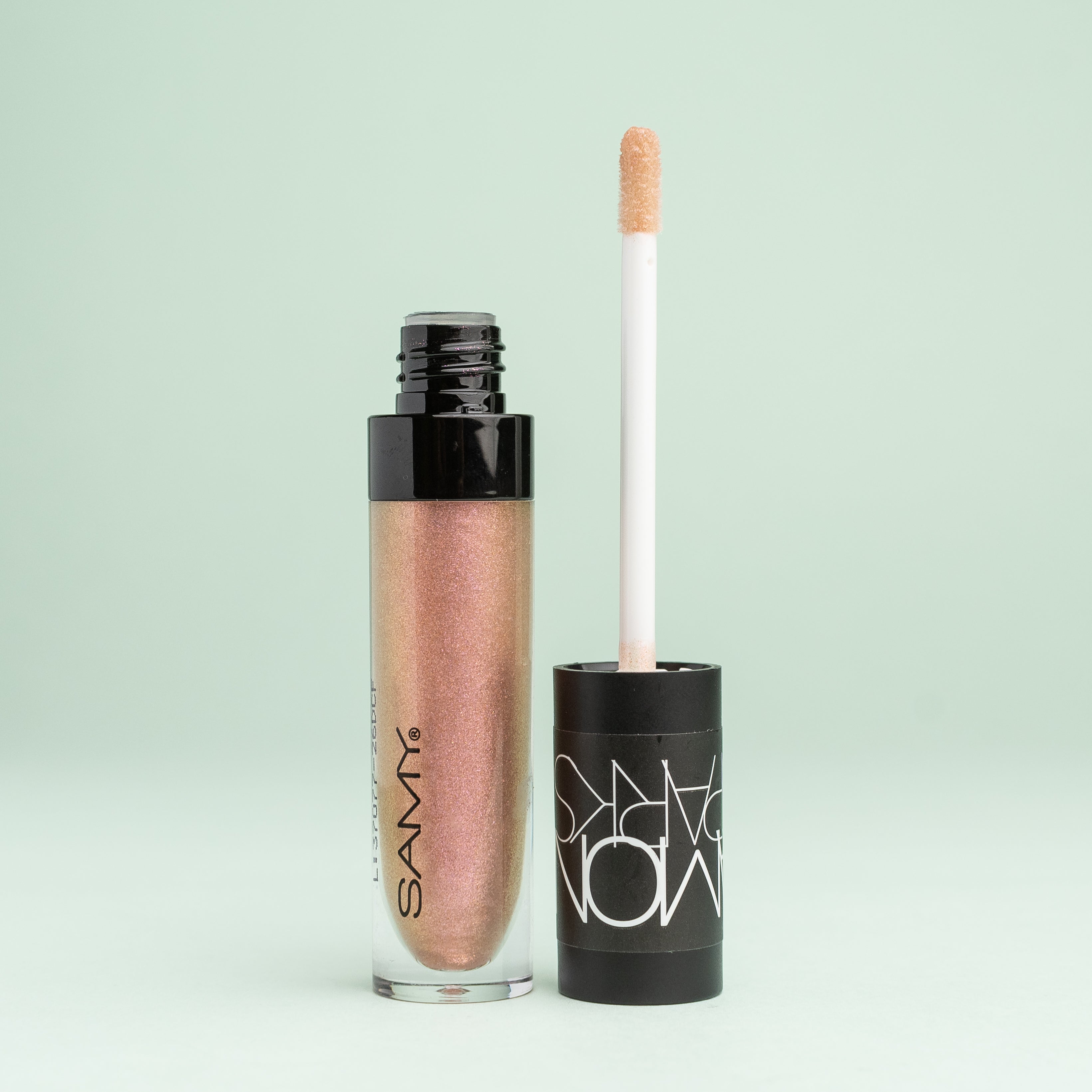 Brillo Labial SAMY Diamond Sparks - Tono 03 Palo de Rosa (Rosewood) | 5g