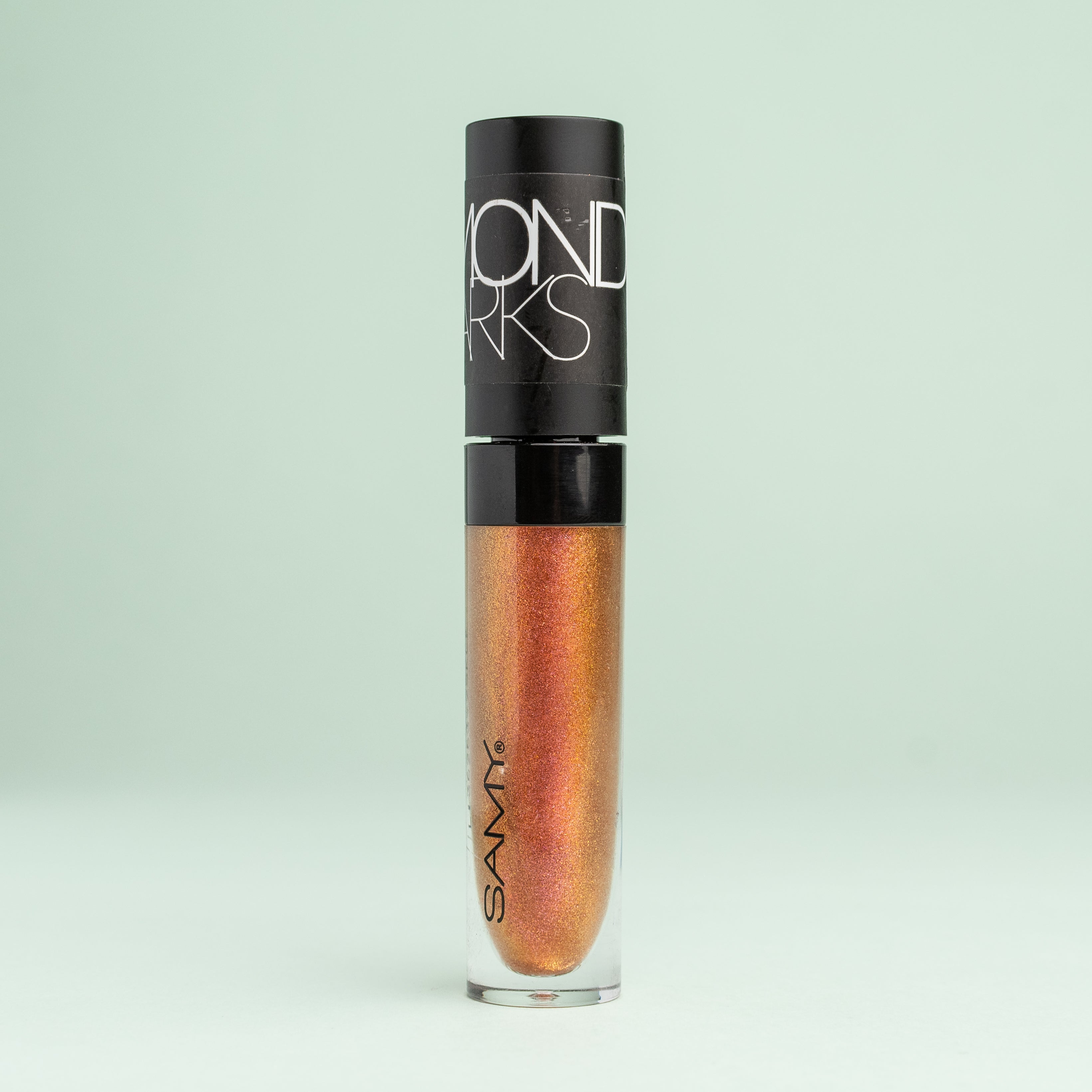 Brillo Labial Diamond Sparks SAMY - Tono 02 Rosa Bronce | 5g
