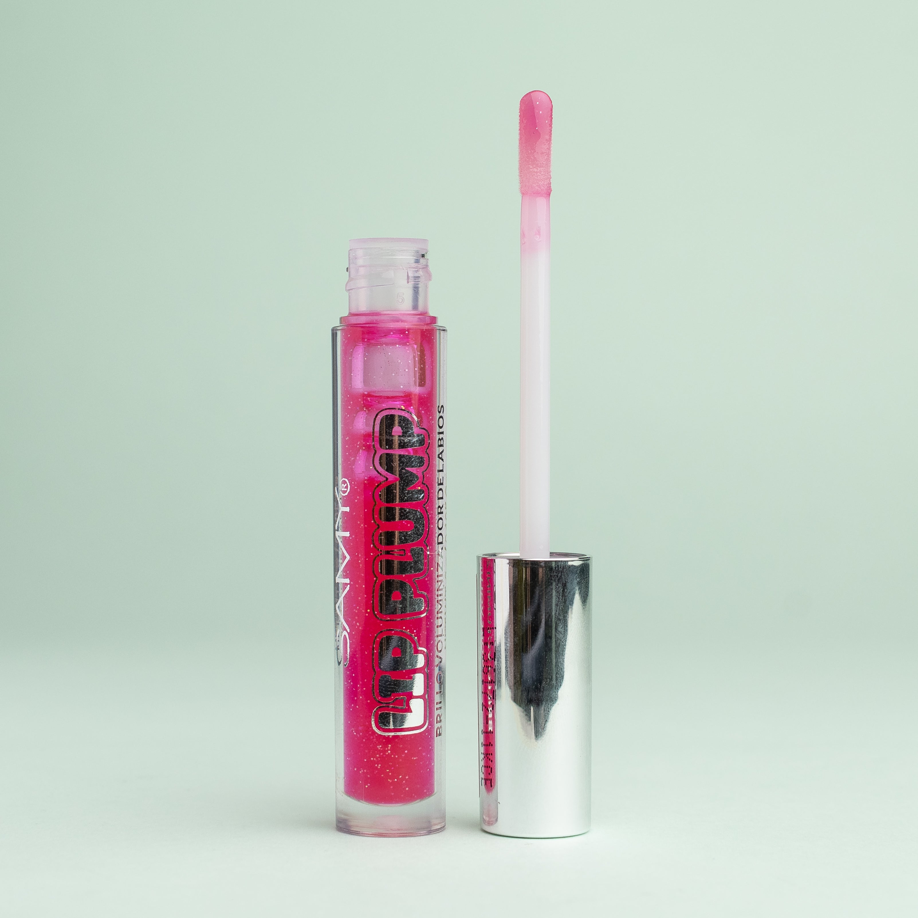 Brillo Voluminizador de Labios SAMY – Tono 01 Pinky Plump | 3g