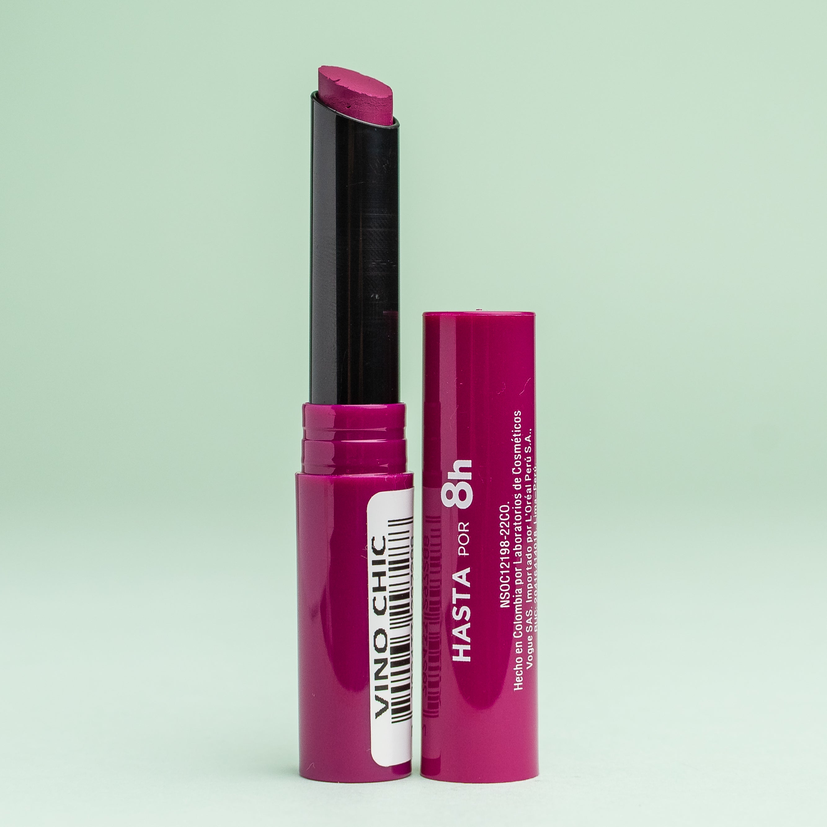 Labial Barra Vogue Colorissimo Vino chic 2g