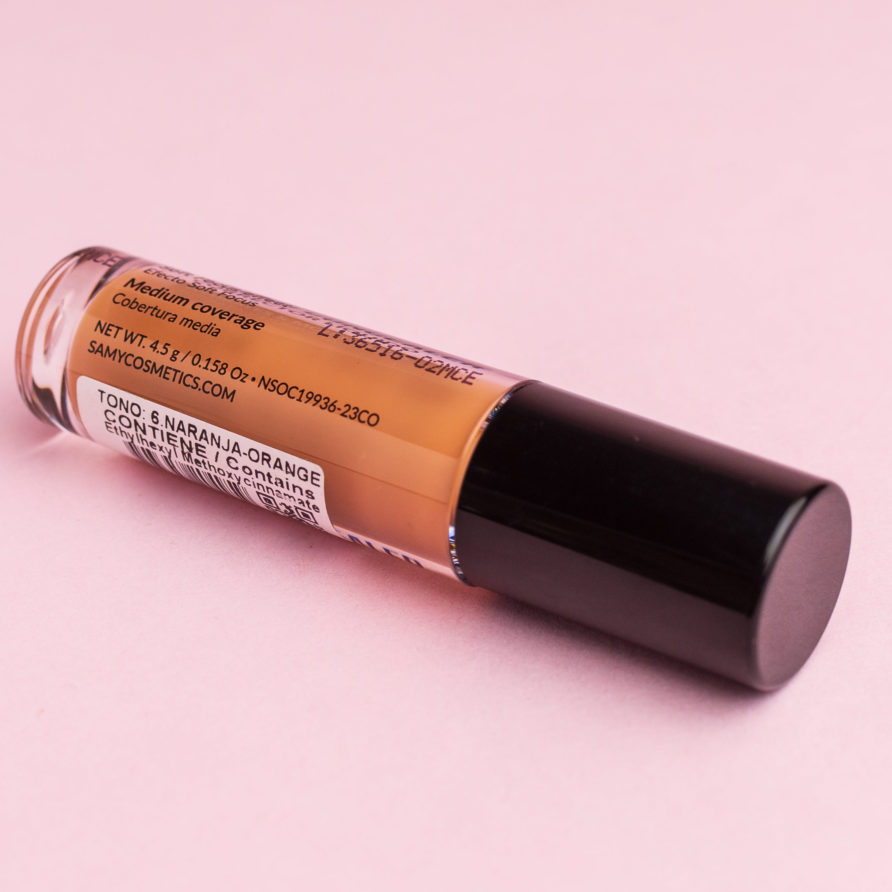 Corrector Liquido Samy Naranja 6 - 4,5g