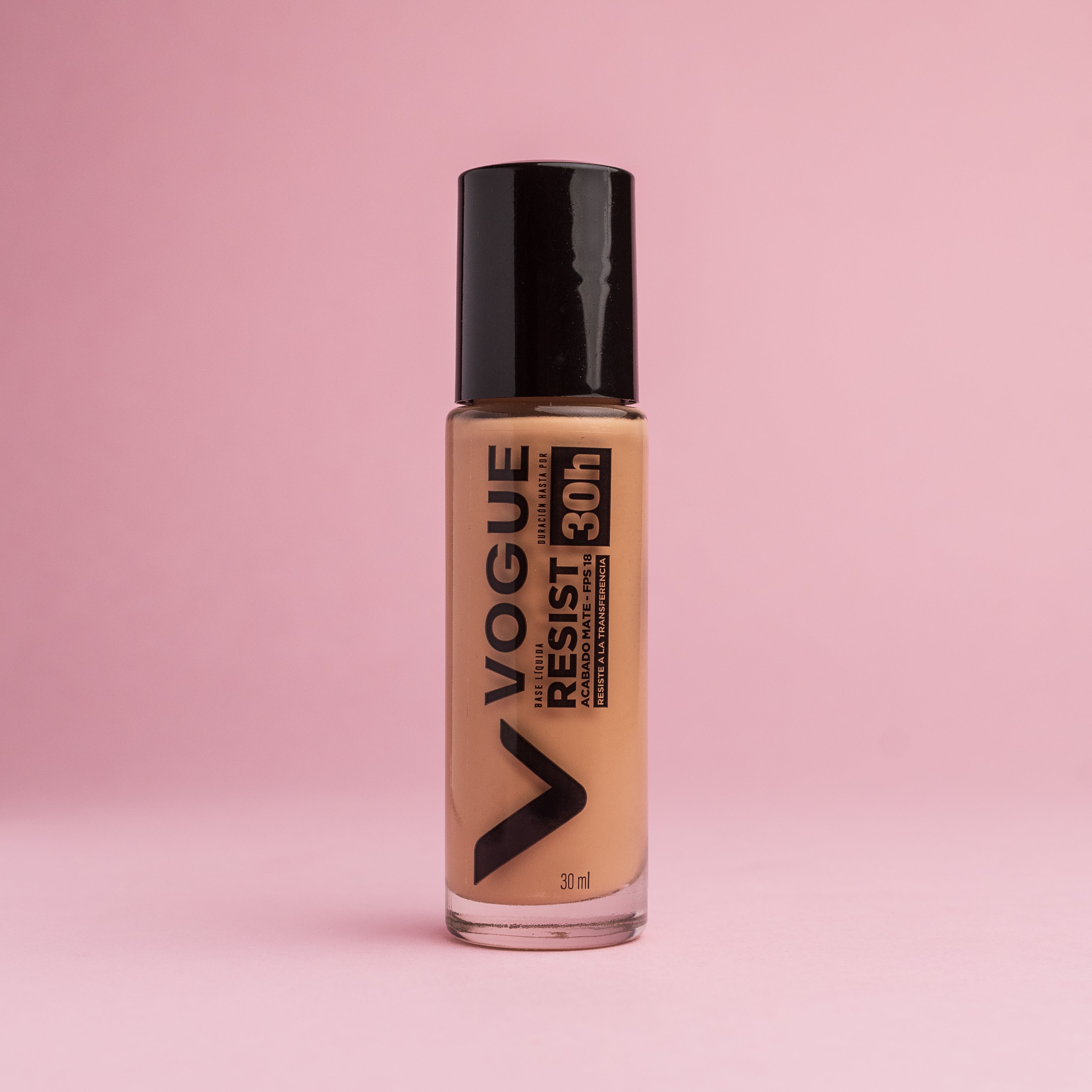 Base Líquida Vogue Resist 30h – Tono Natural (30 ml / 1.01 oz)