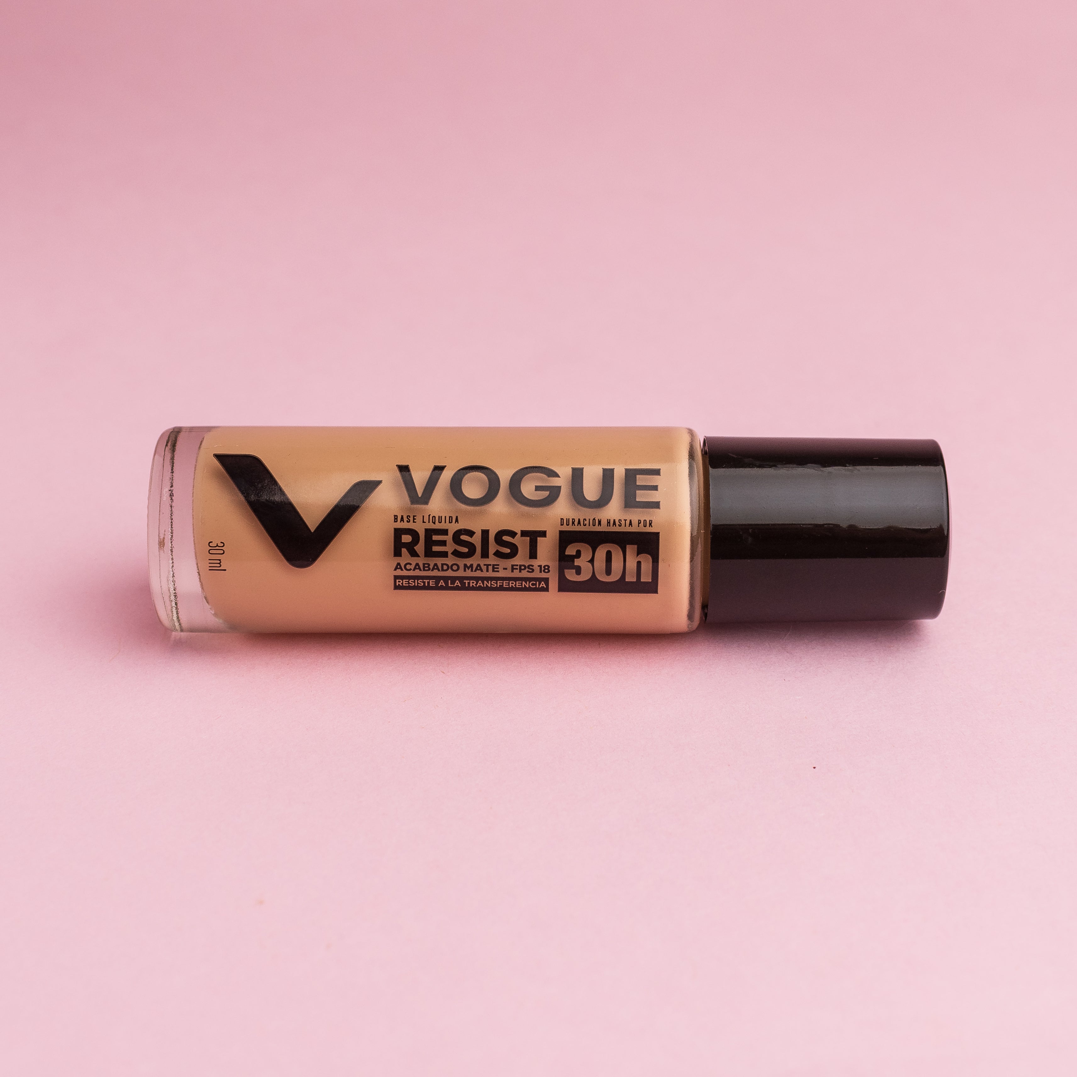 Base Líquida Vogue Resist 30h – Tono Natural (30 ml / 1.01 oz)