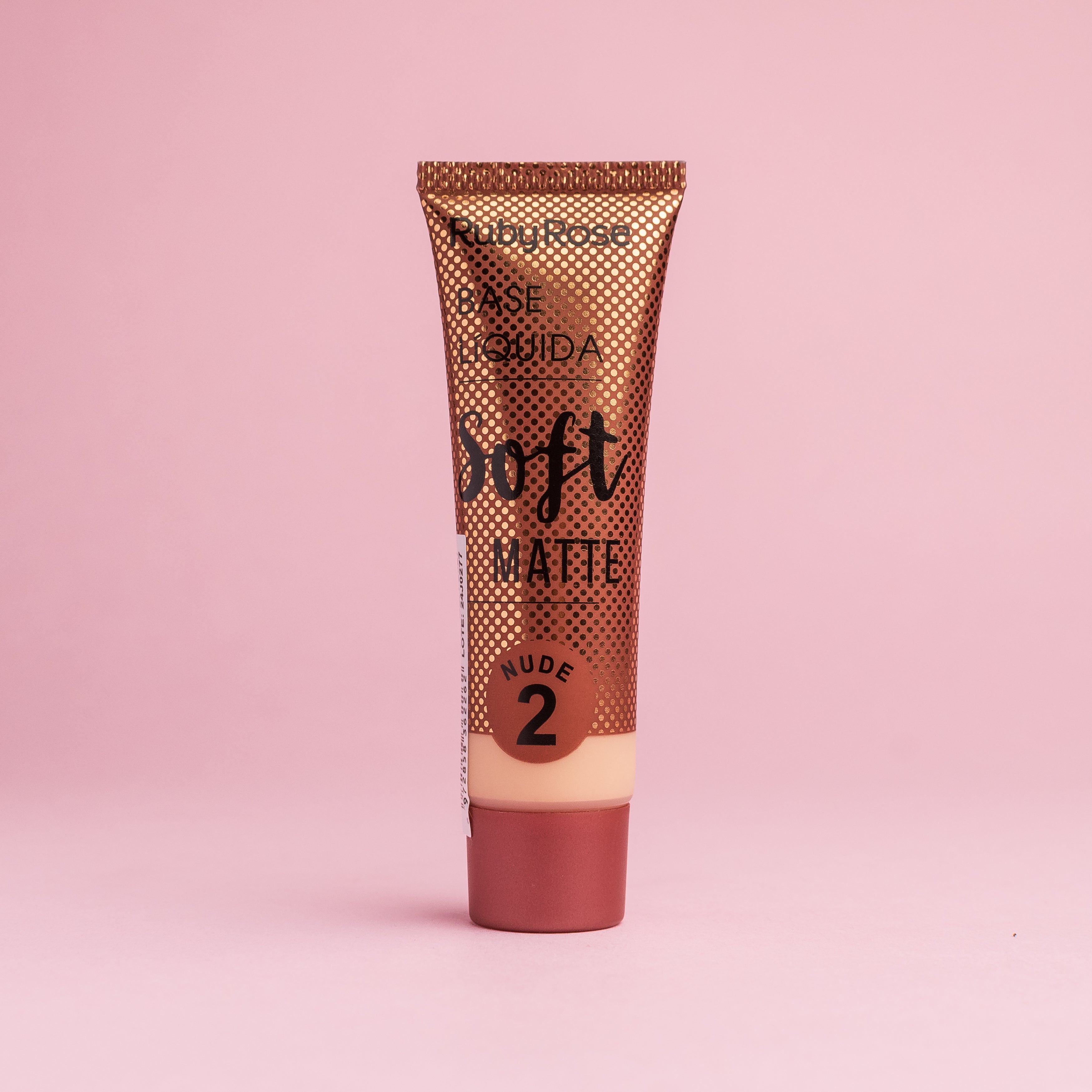Base Líquida Ruby Rose Soft Matte – Tono Nude 2 (29 ml / 0.98 oz)