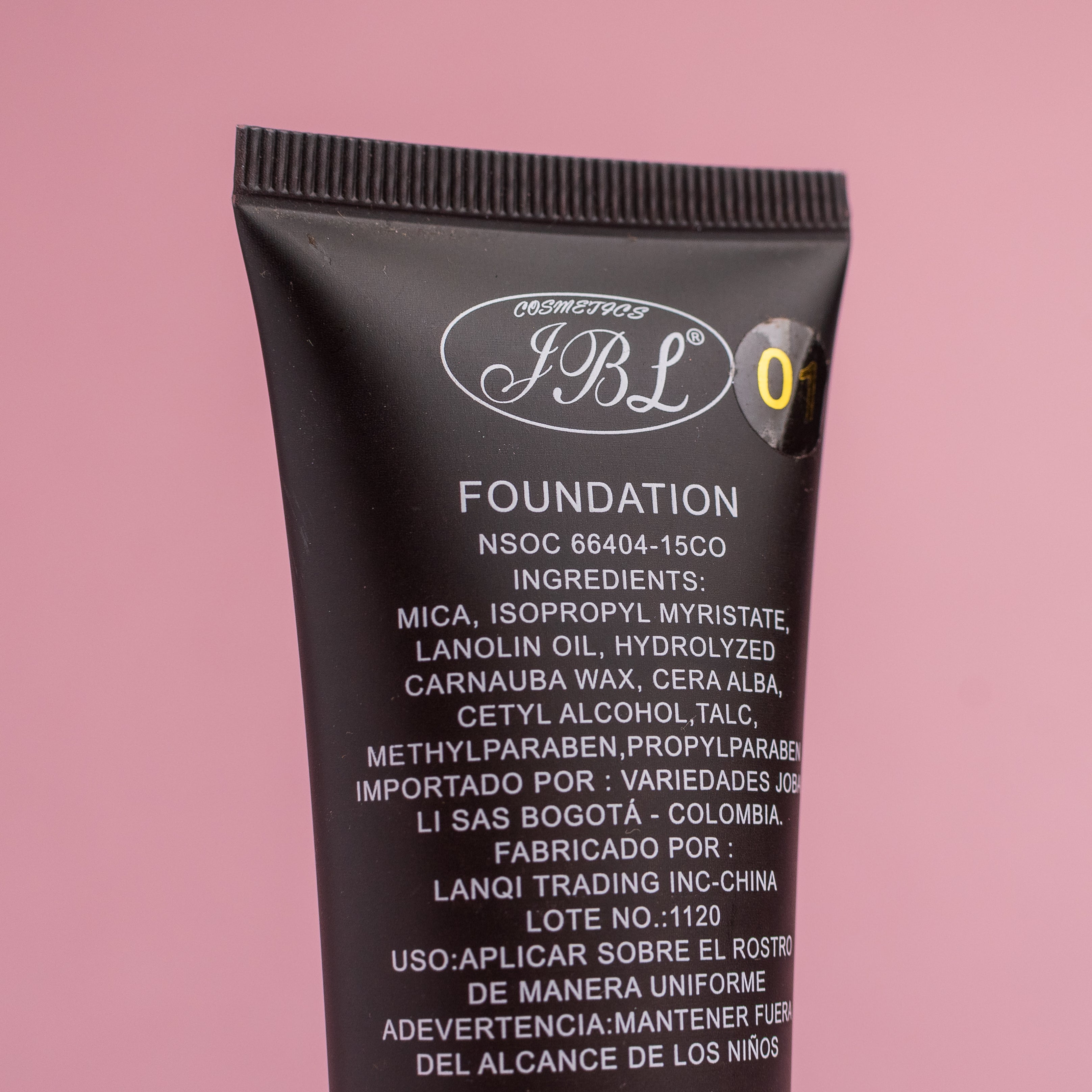 Base Líquida JBL Foundation – Cobertura Uniforme 01(36 ml  1.22 oz)