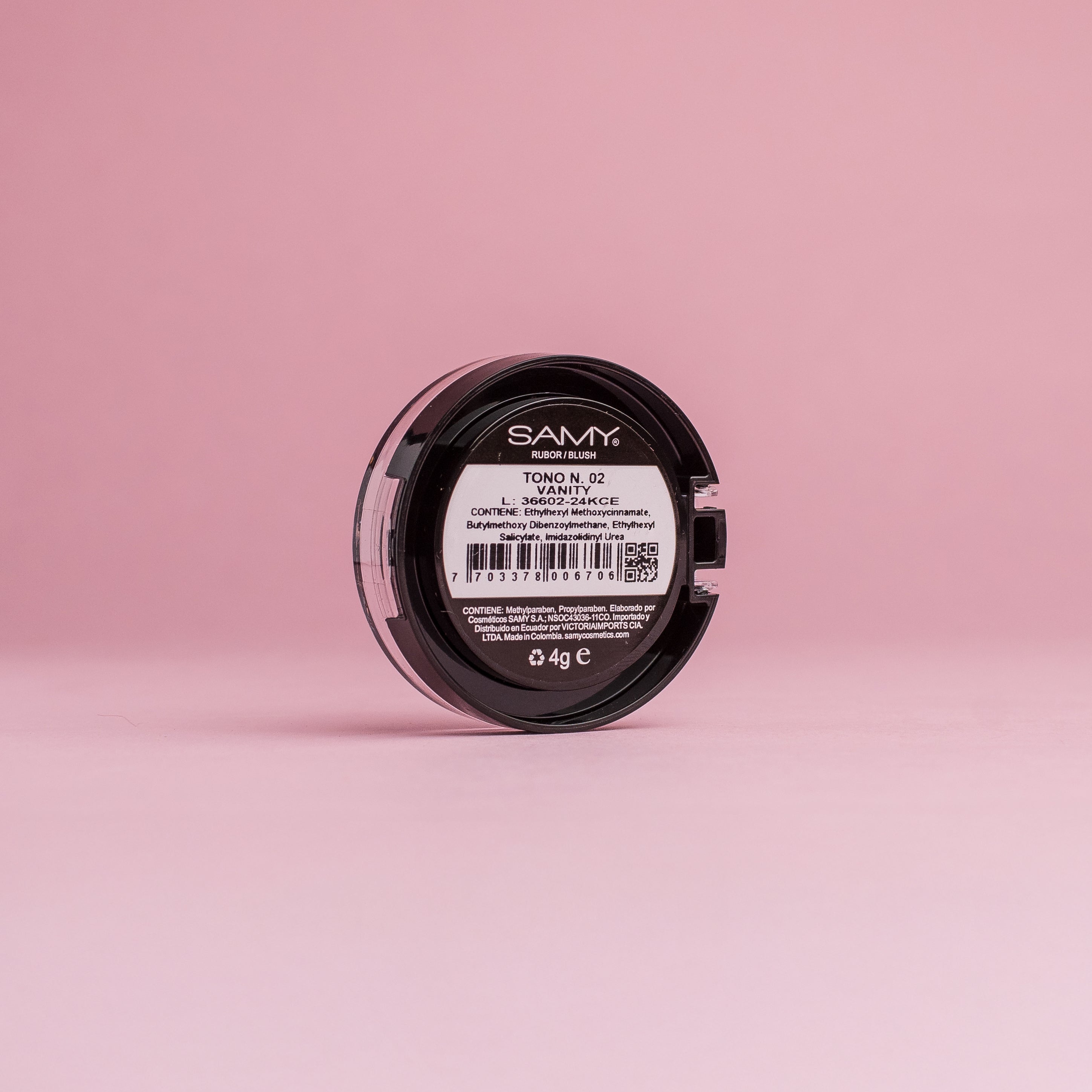 Rubor  Samy	Vanity  tono 02  4g
