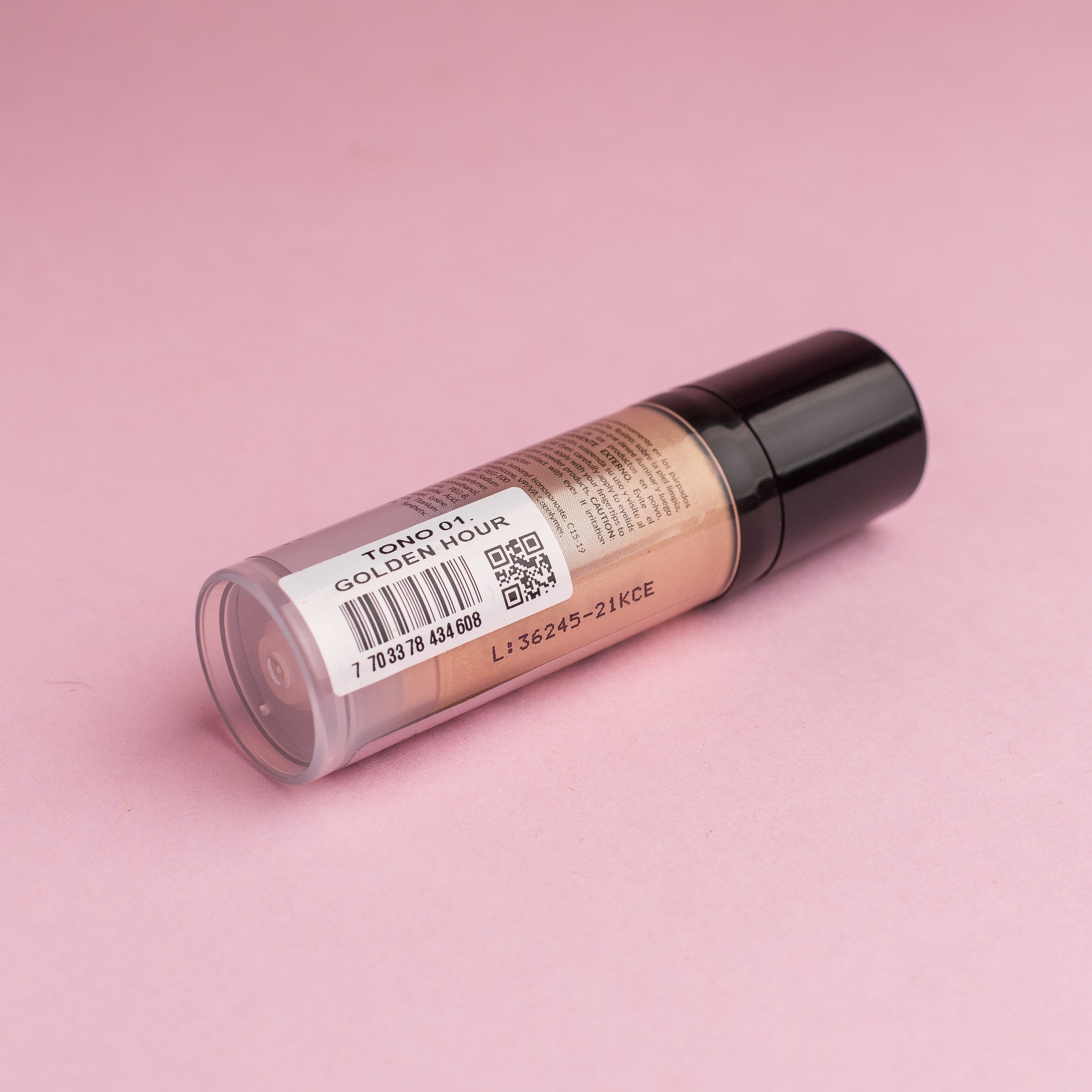 Iluminador liquido  Samy  Golden Hour Tono 01  16g