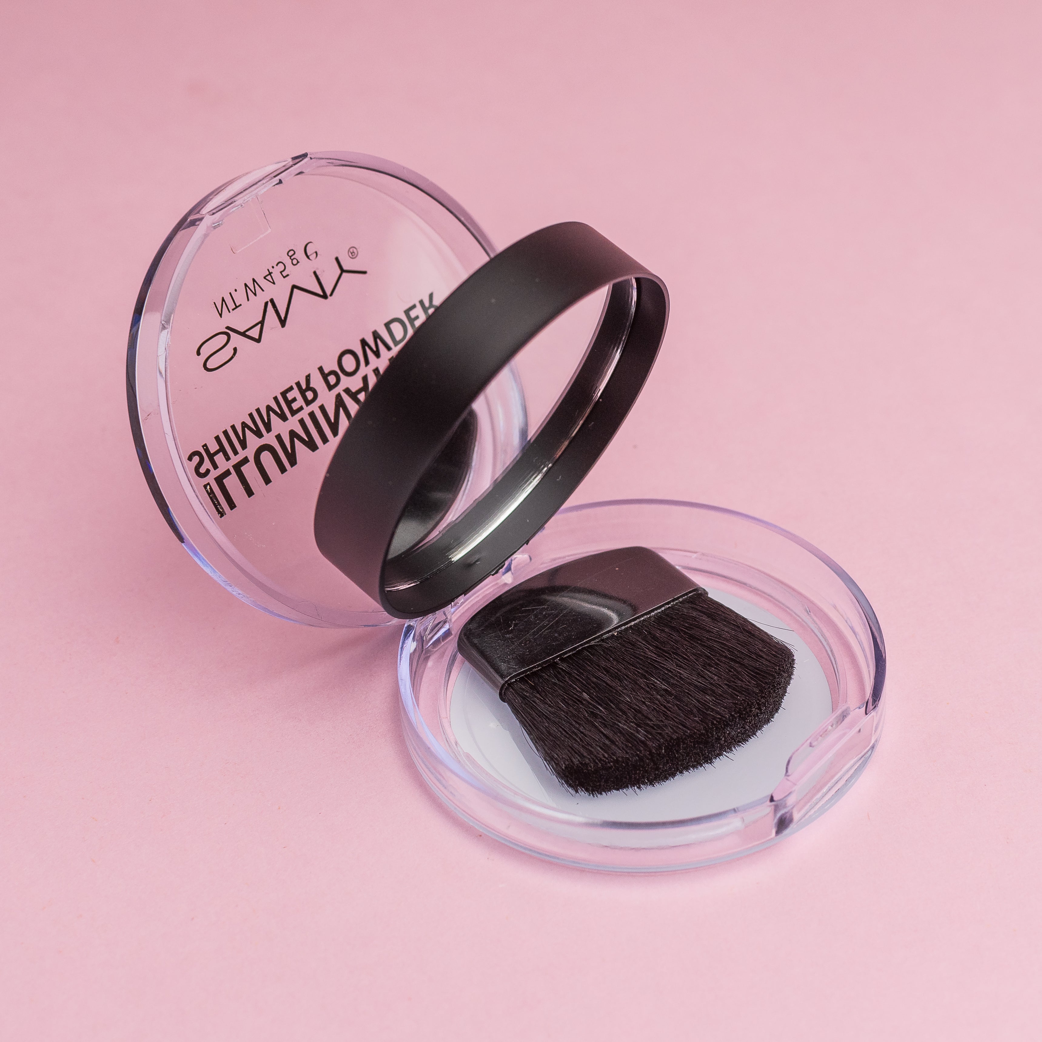 Iluminador en polvo compacto 	Samy  Shimmer Powder Diamond Glow 	4,5g