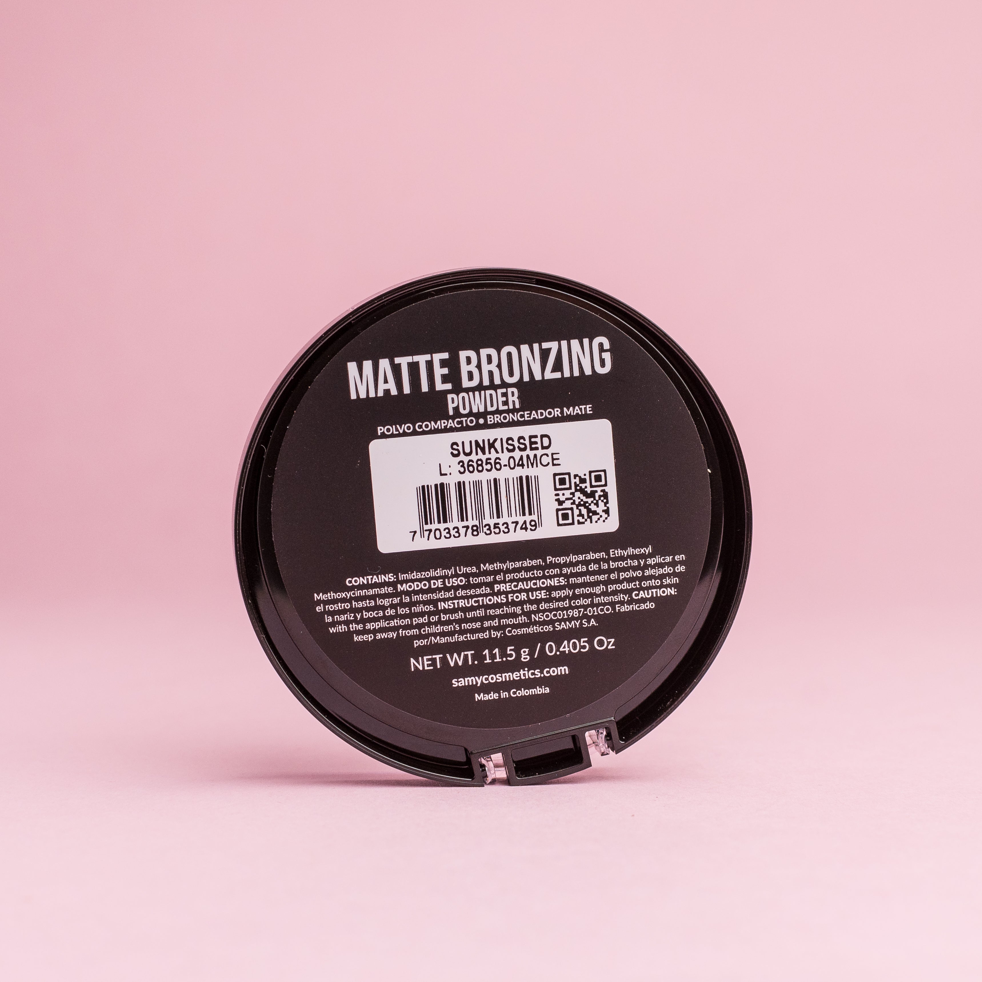 Polvo Compacto Bronceador Matte   Samy Sunkissed	11,5g