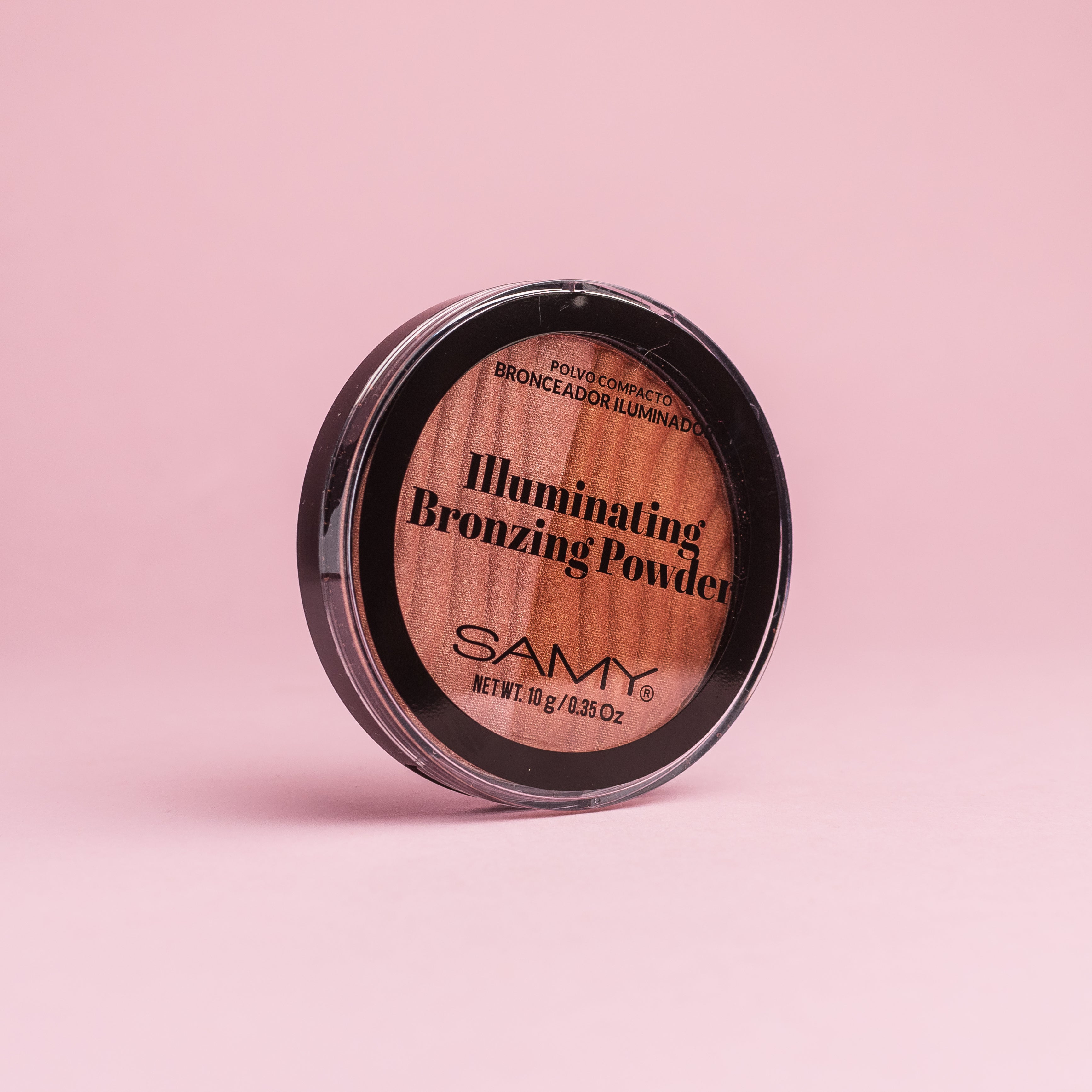 Polvo compacto Iluminador Bronceador  Samy   Bronzing Pearl  Bronze	10g