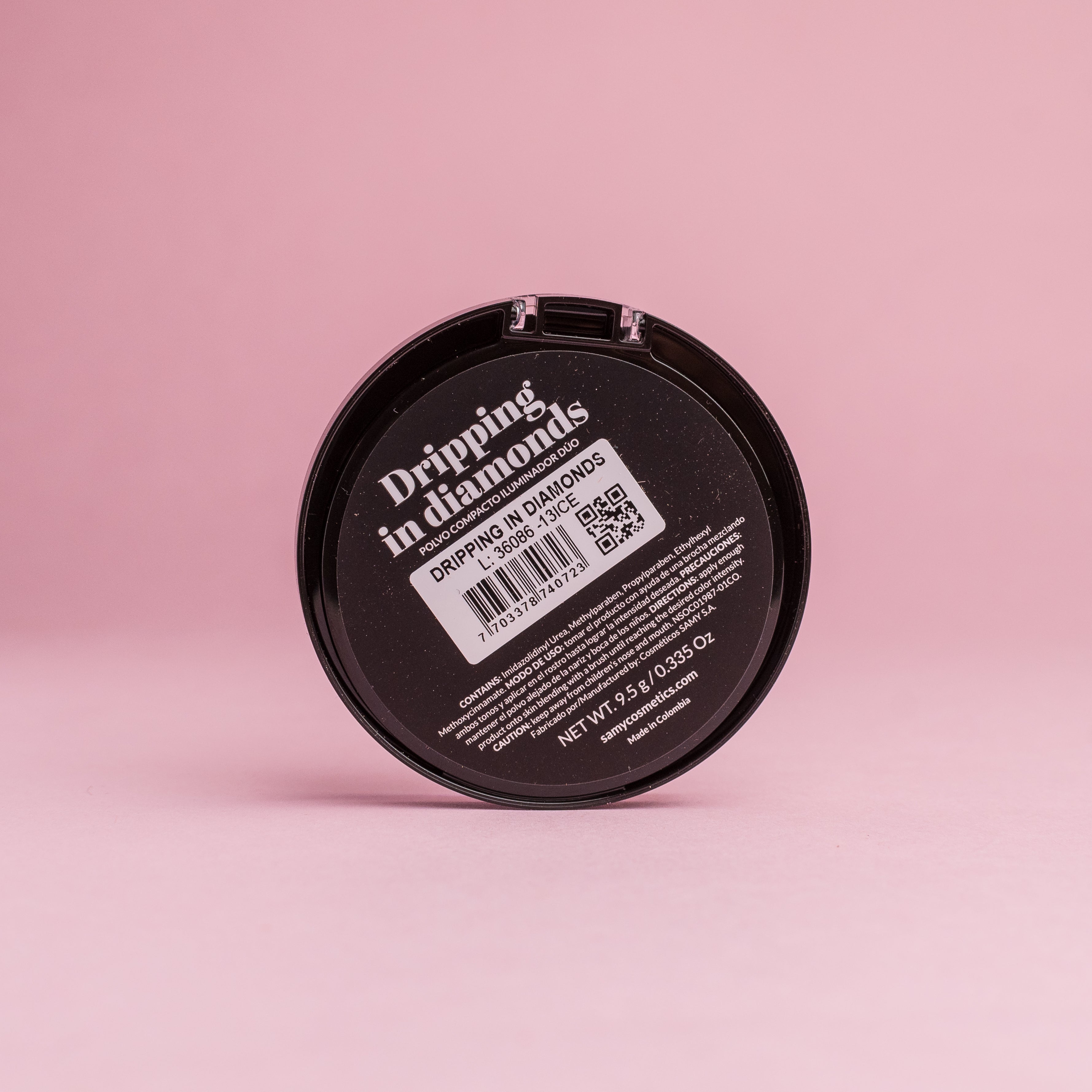 Iluminador  Samy 	Dripping y Diamonds 	9,5g