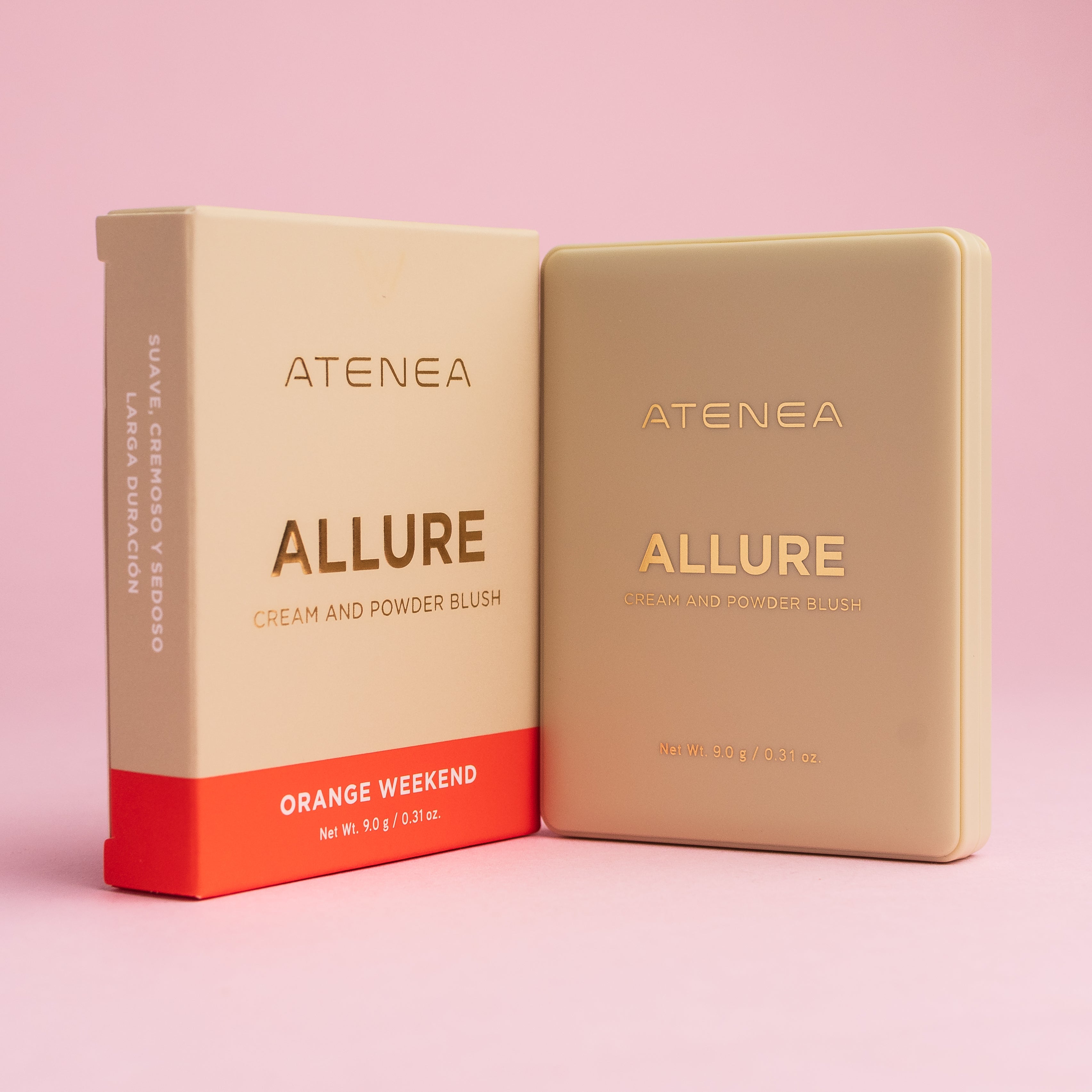 Rubor Duo en crema   Atenea  Orange Weekend  9,0g