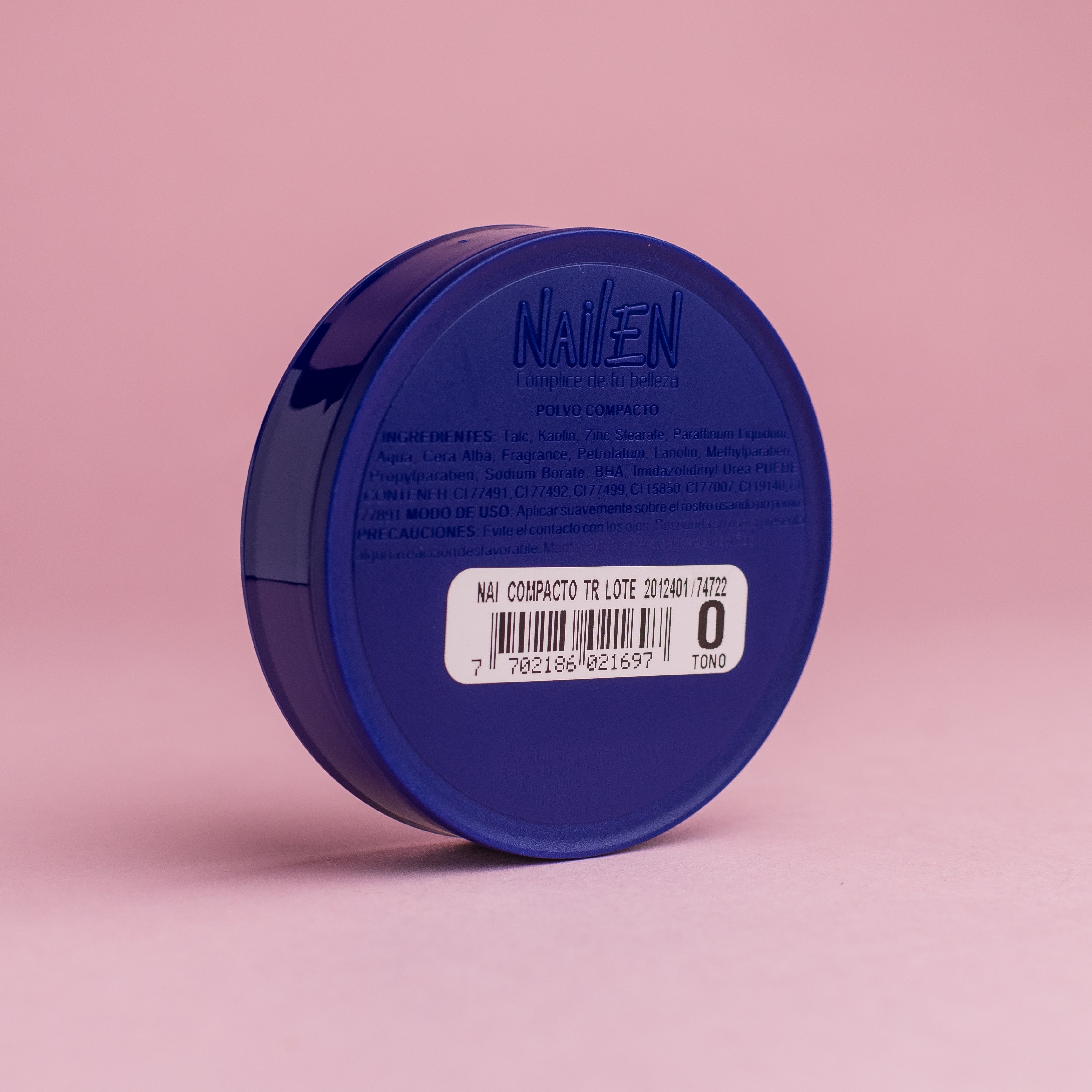 Polvo Compacto Nailen  Tono 0	14g