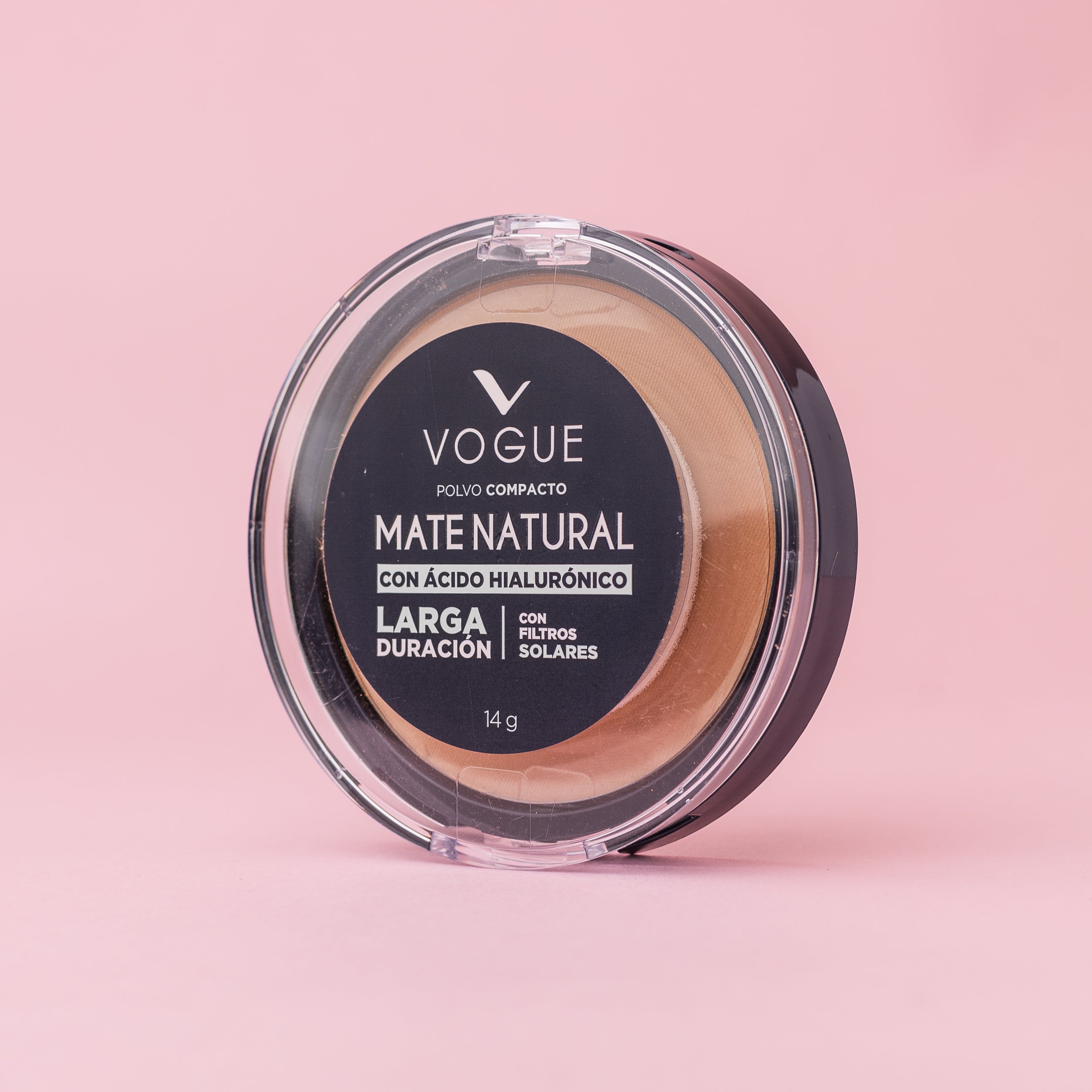 Polvo Compacto  Vogue  Natural Aceituna  14g