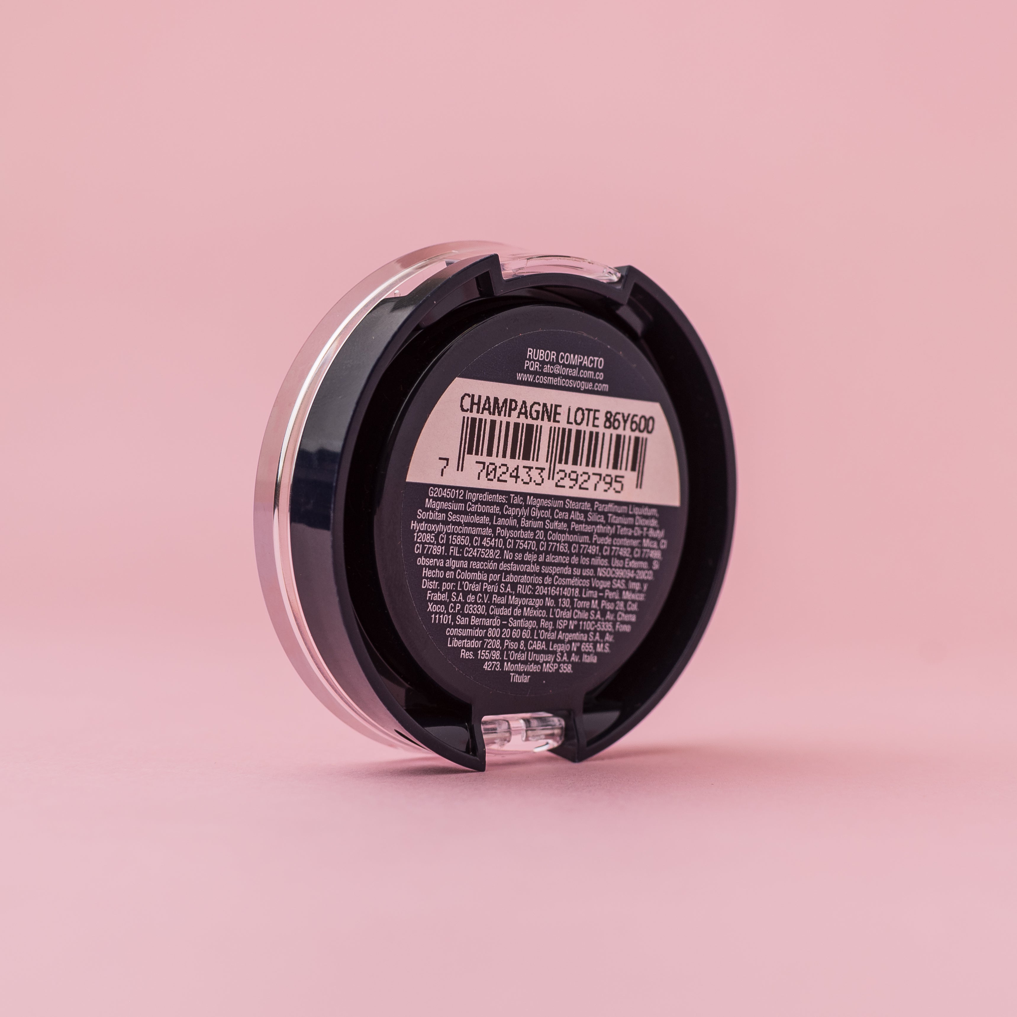 Rubor compacto Vogue Champagne 4g