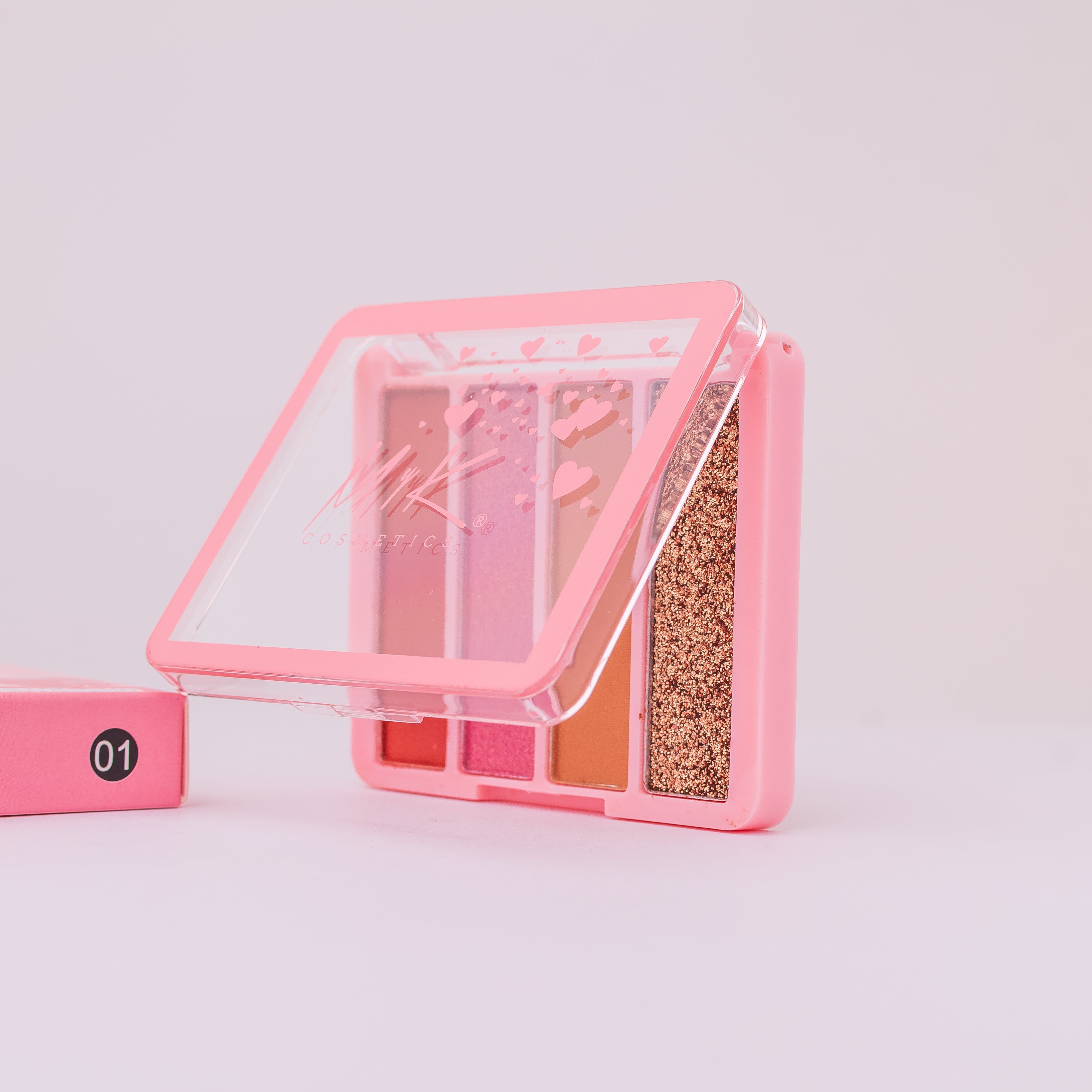 Paleta de Sombra  Myk Cosmetics  Cute Gril Tono 01  6,7g