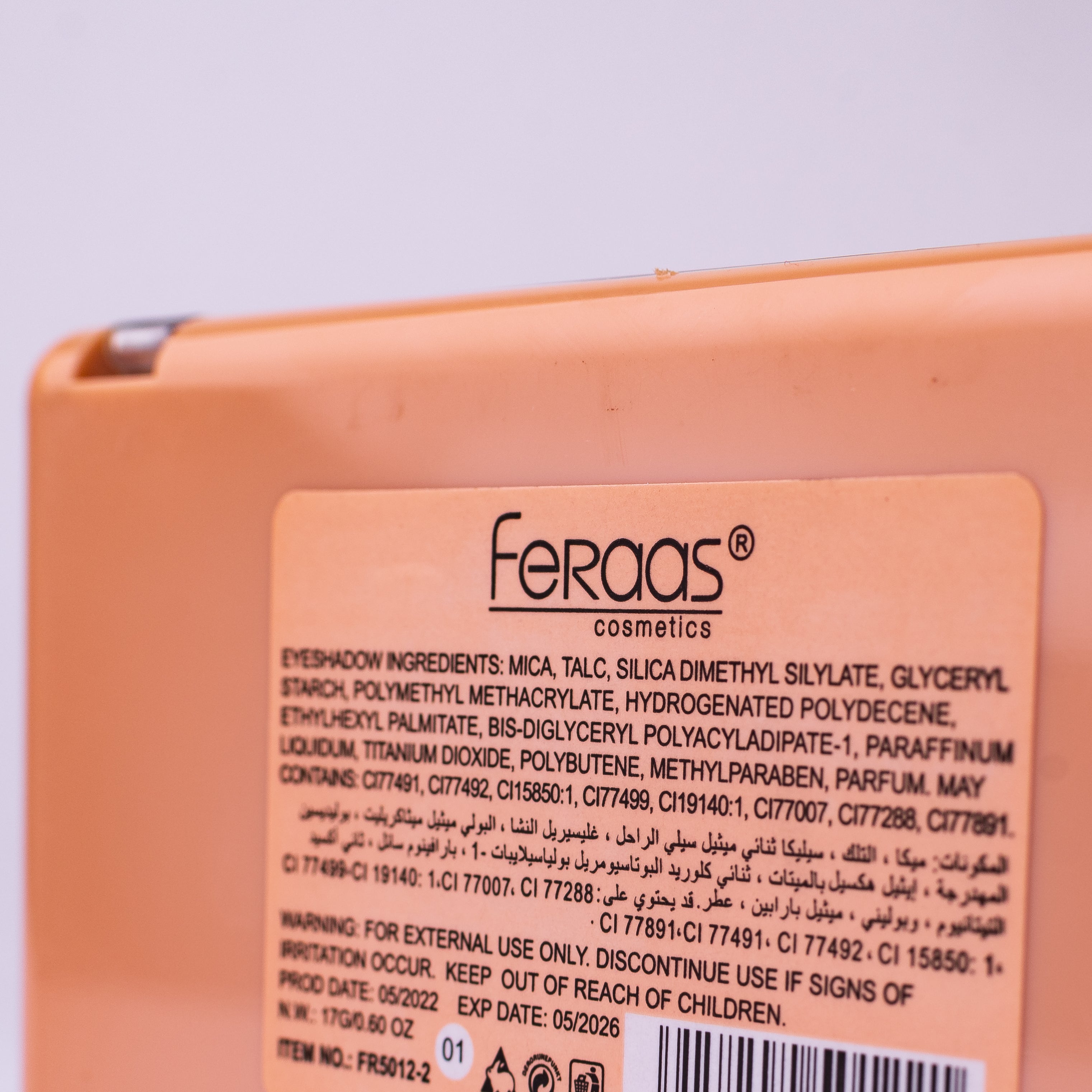 Paleta de Sombra Cat	Myk Cosmetics  Tono 02 15,5g
