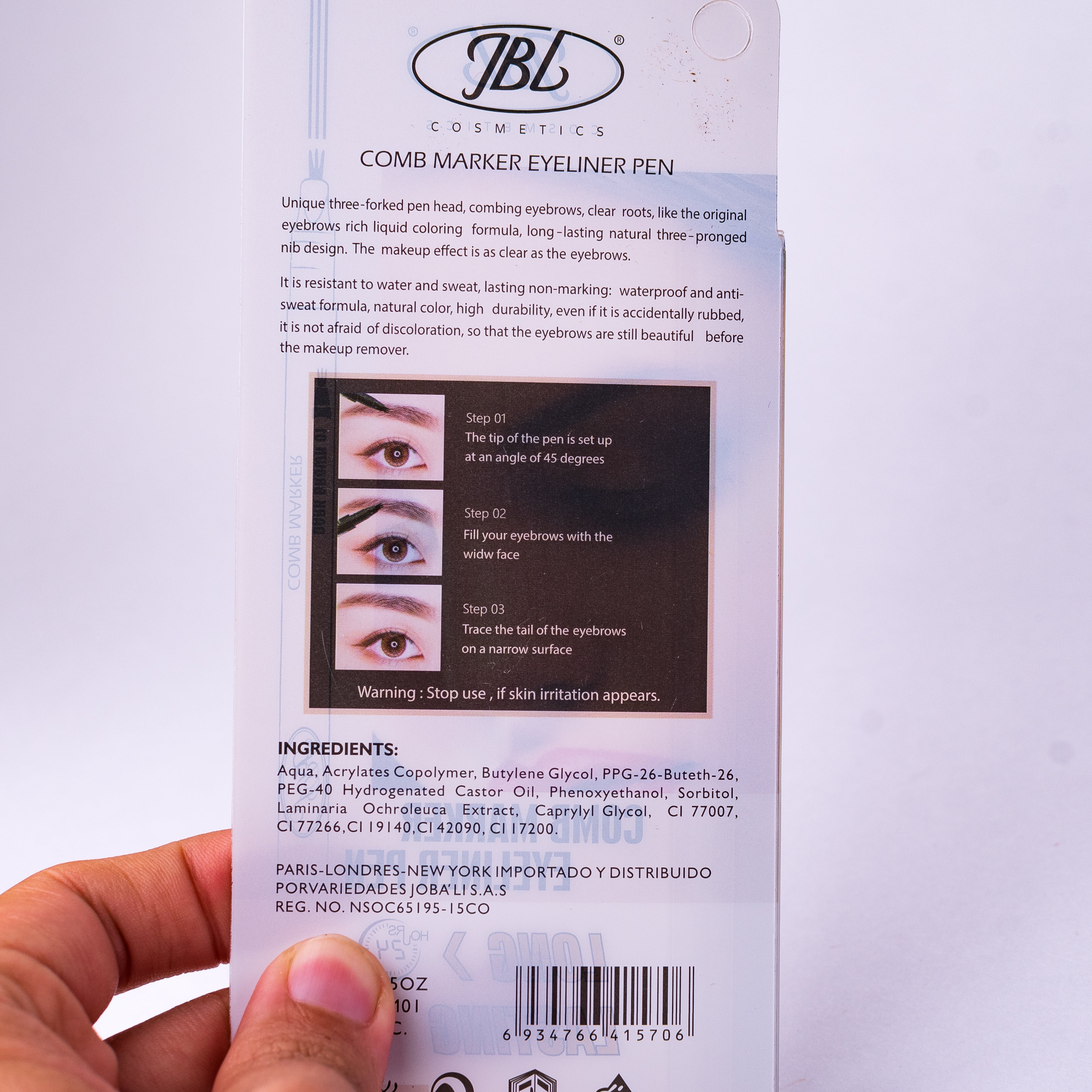 Delineador tres Lineas	JBL	Bark Brown 01