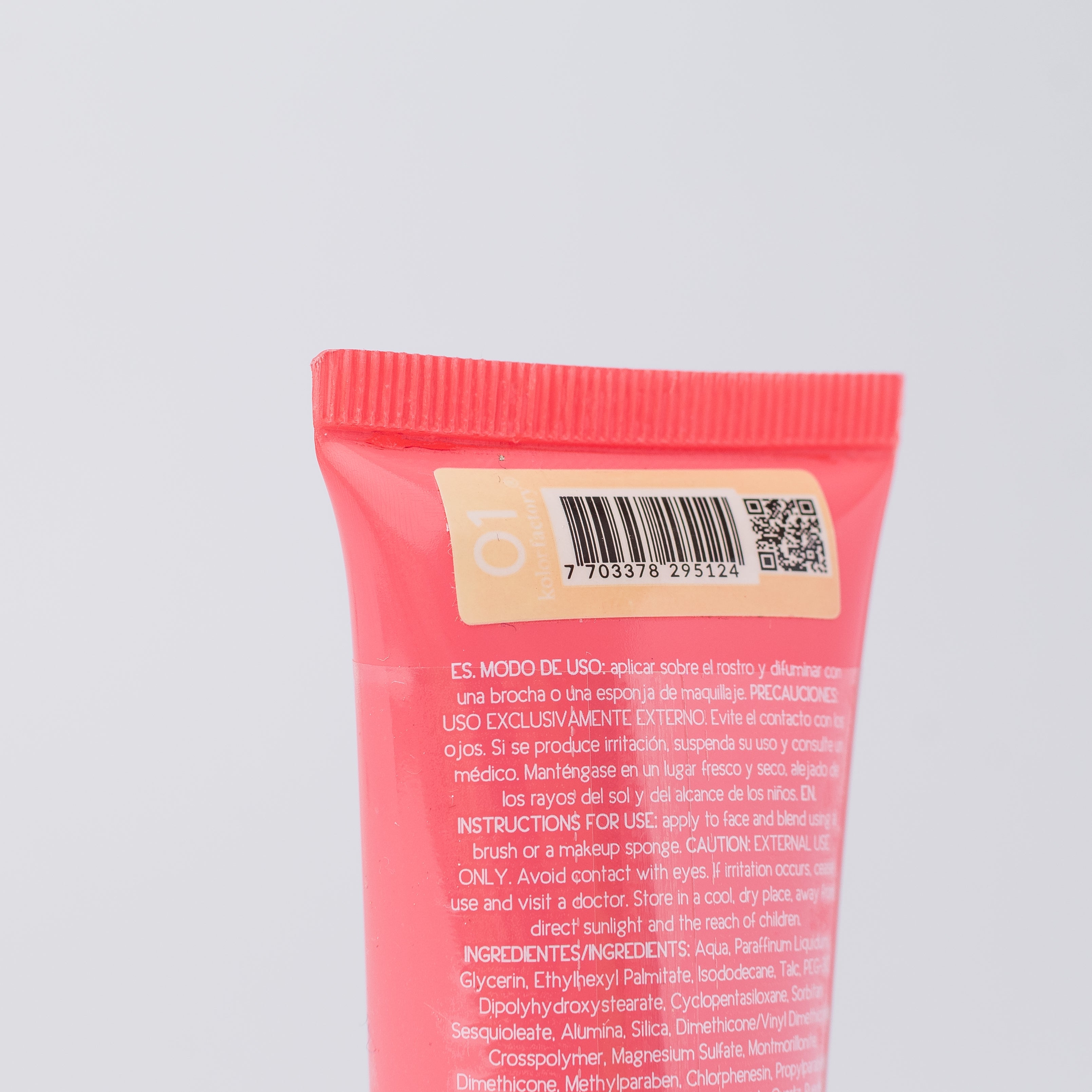 Base Líquida BB Cream Tono 01 Kolor Factory