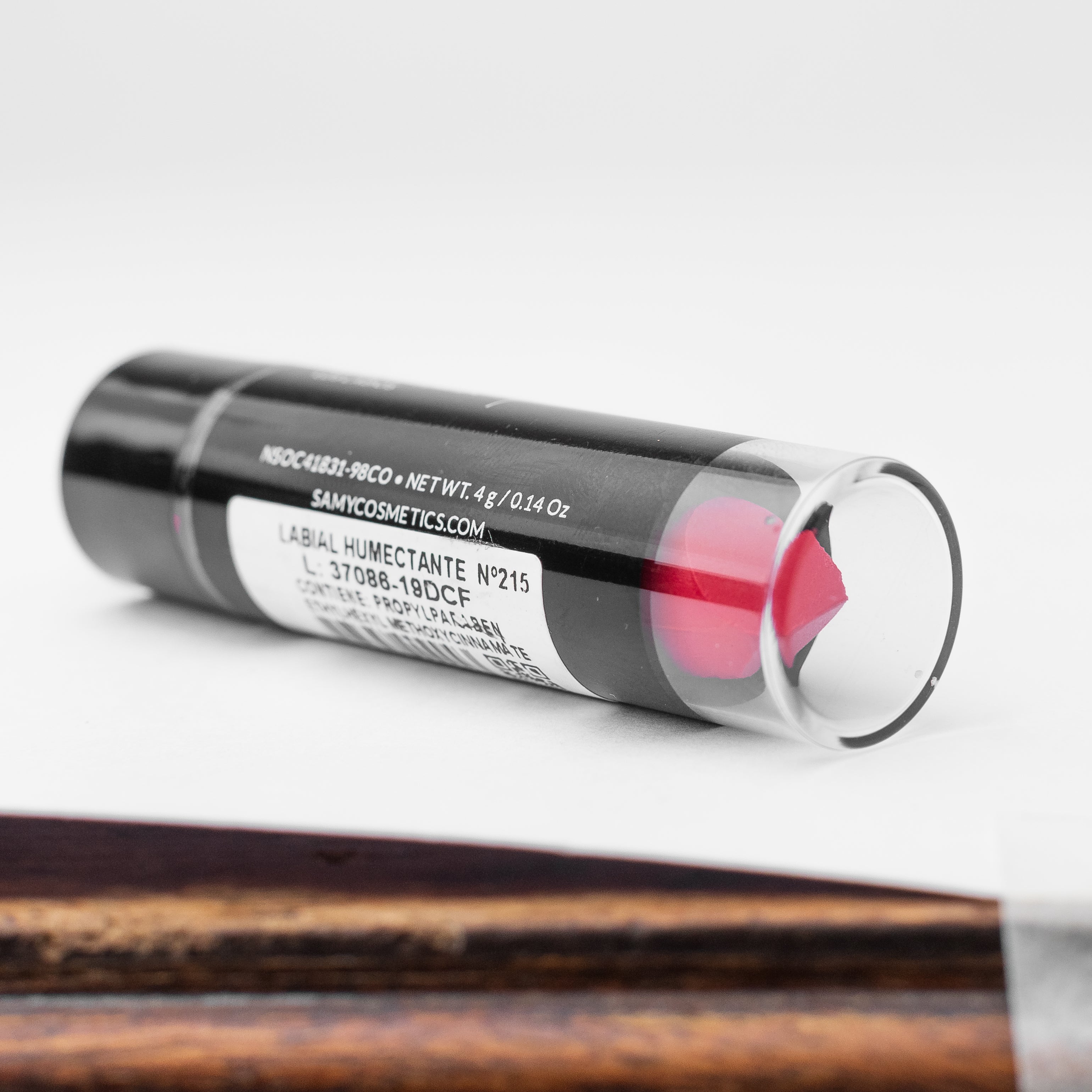 Labial Cremosos Humectante  Samy   Moisturizing Lipstick Nº 215 4g