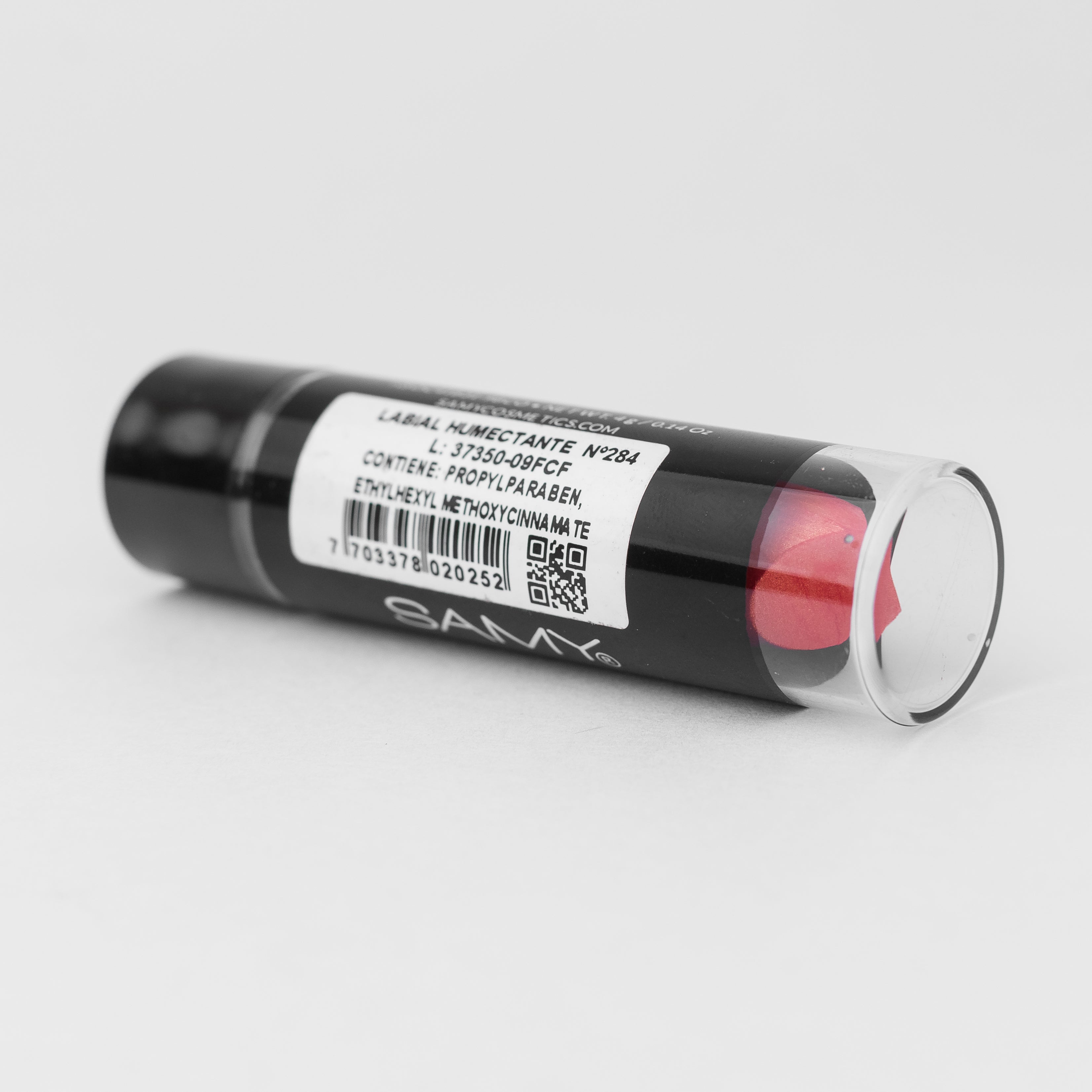 Labial Cremosos Humectante Samy 	Moisturizing Lipstick Nº 284  4g