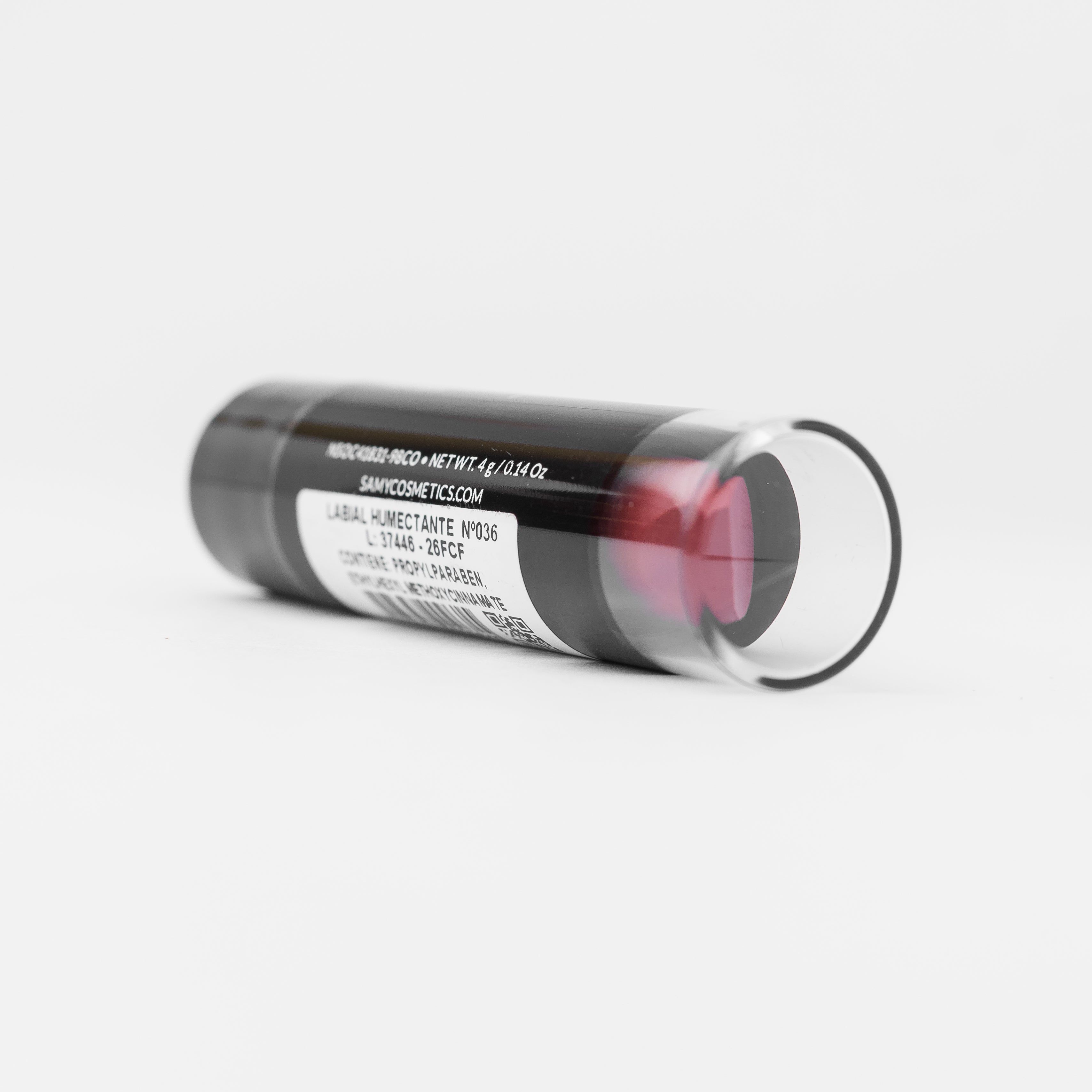 Labial Cremosos Humectante Samy Moisturizing Lipstick  Nº 036 4g